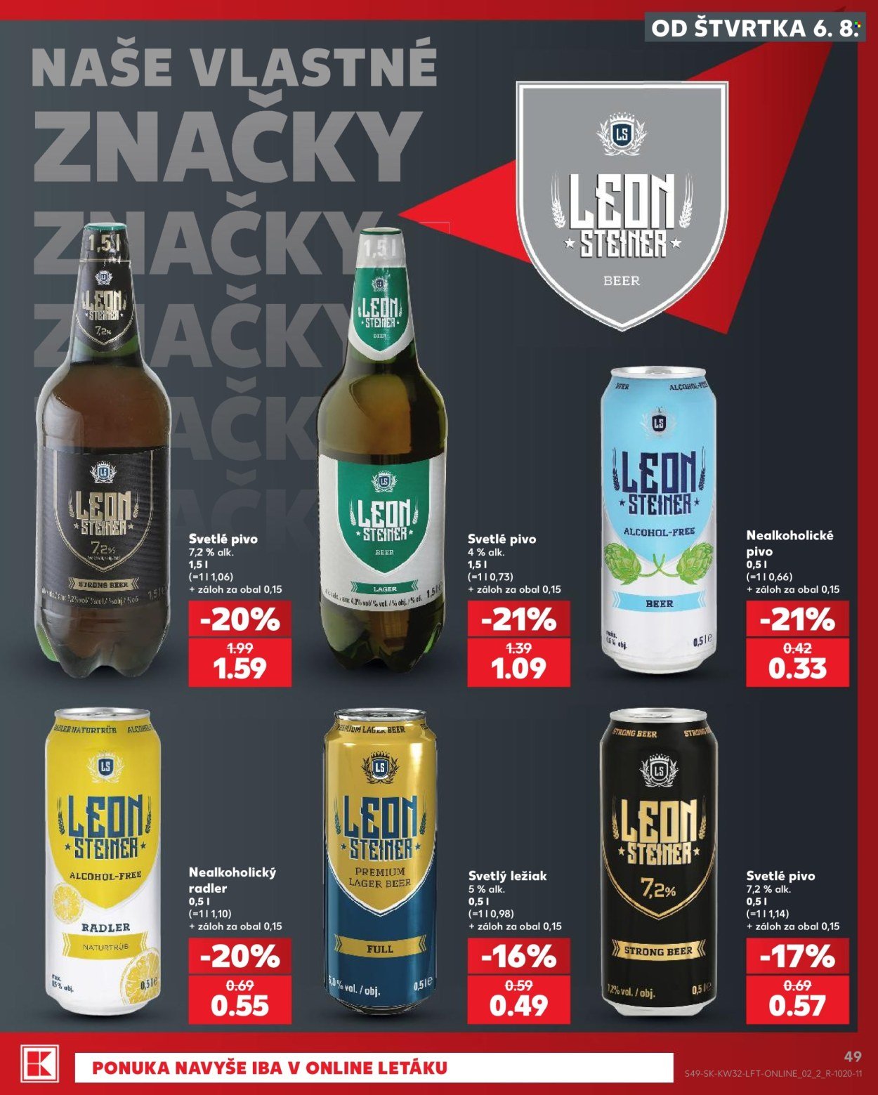 KAUFLAND leták - Od štvrtka 6.8.2026