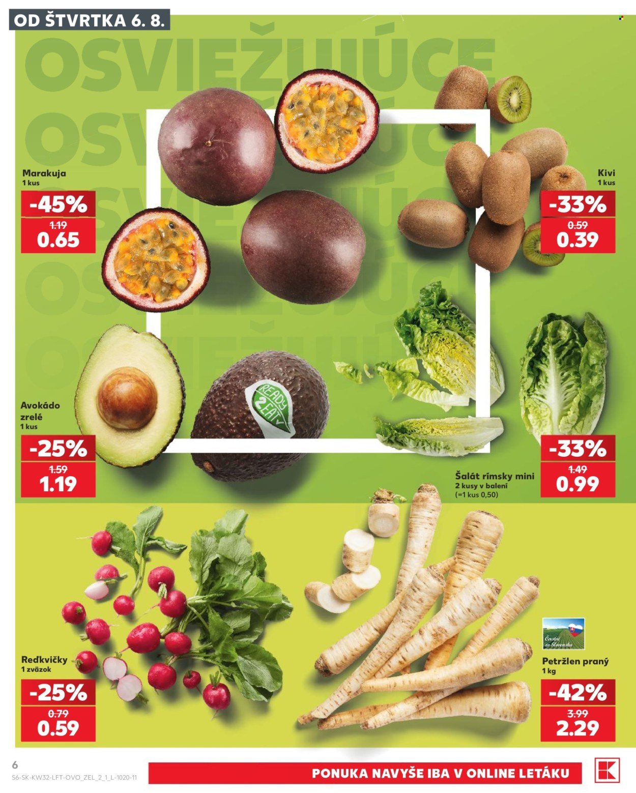 KAUFLAND leták - Od štvrtka 6.8.2026