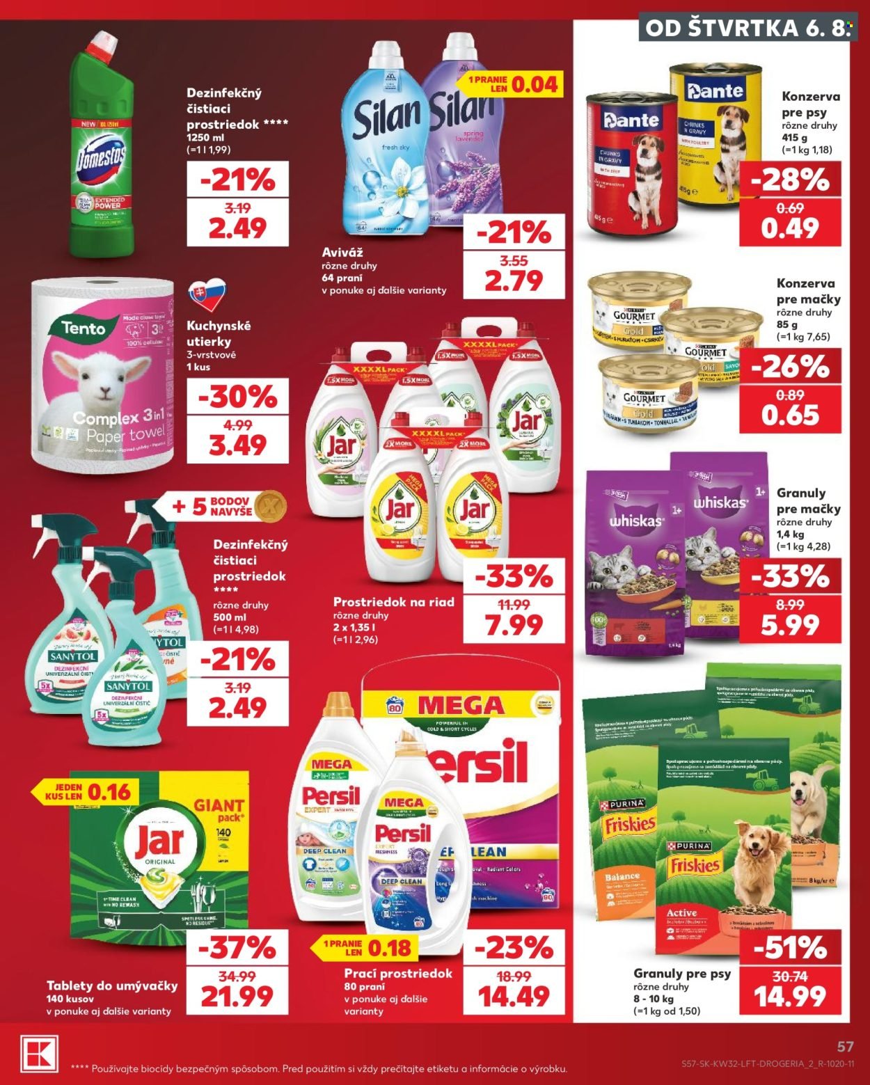 KAUFLAND leták - Od štvrtka 6.8.2026