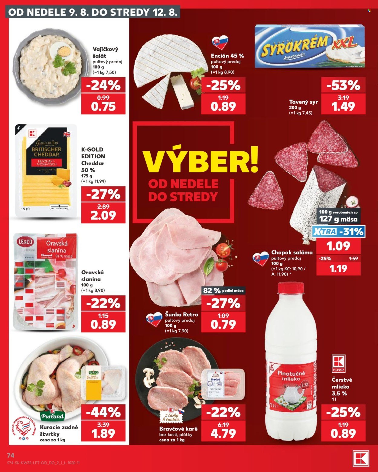 KAUFLAND leták - Od štvrtka 6.8.2026