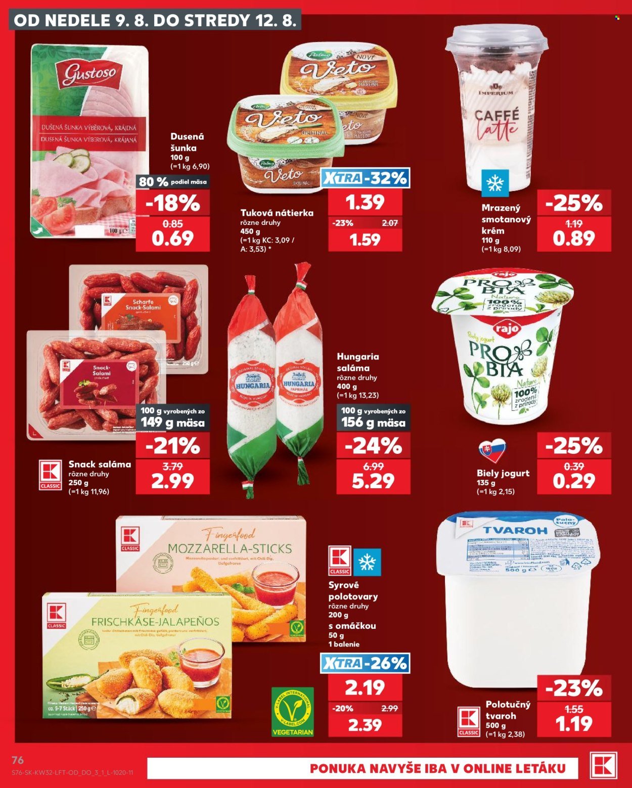 KAUFLAND leták - Od štvrtka 6.8.2026