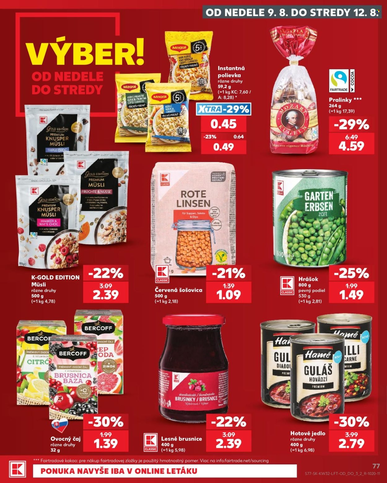 KAUFLAND leták - Od štvrtka 6.8.2026