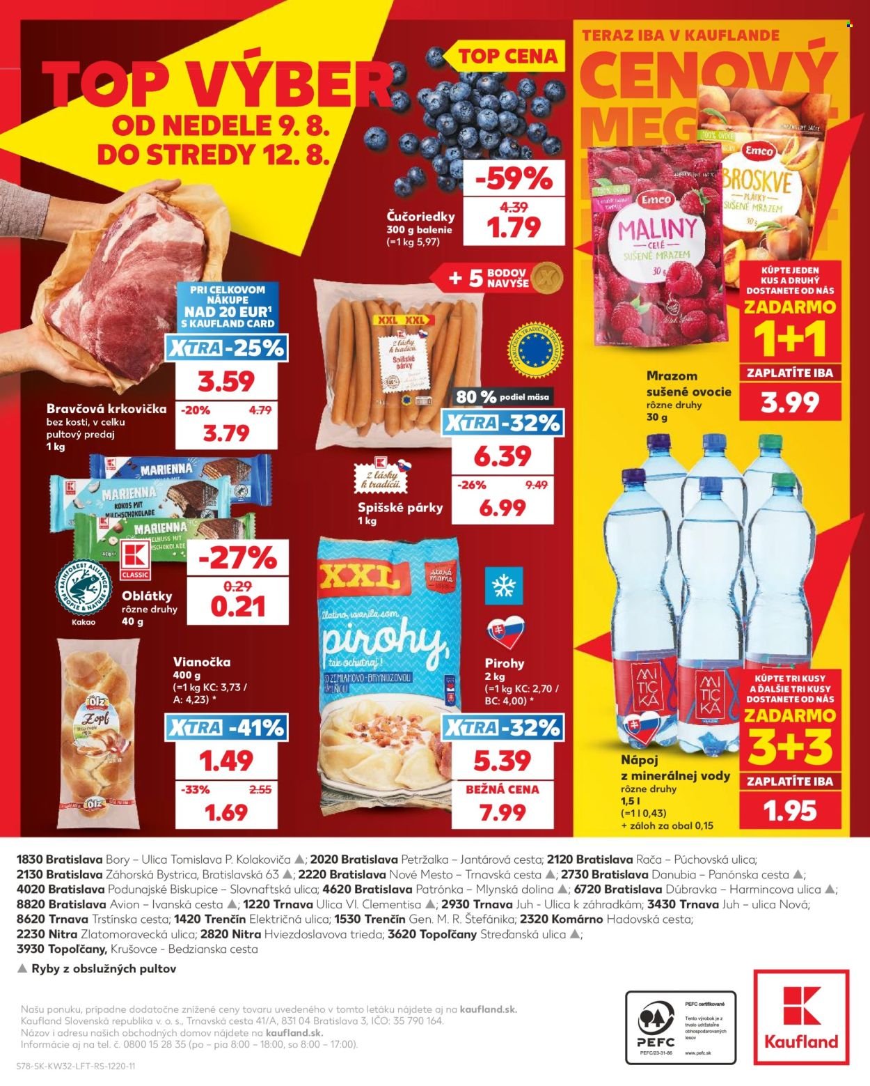 KAUFLAND leták - Od štvrtka 6.8.2026