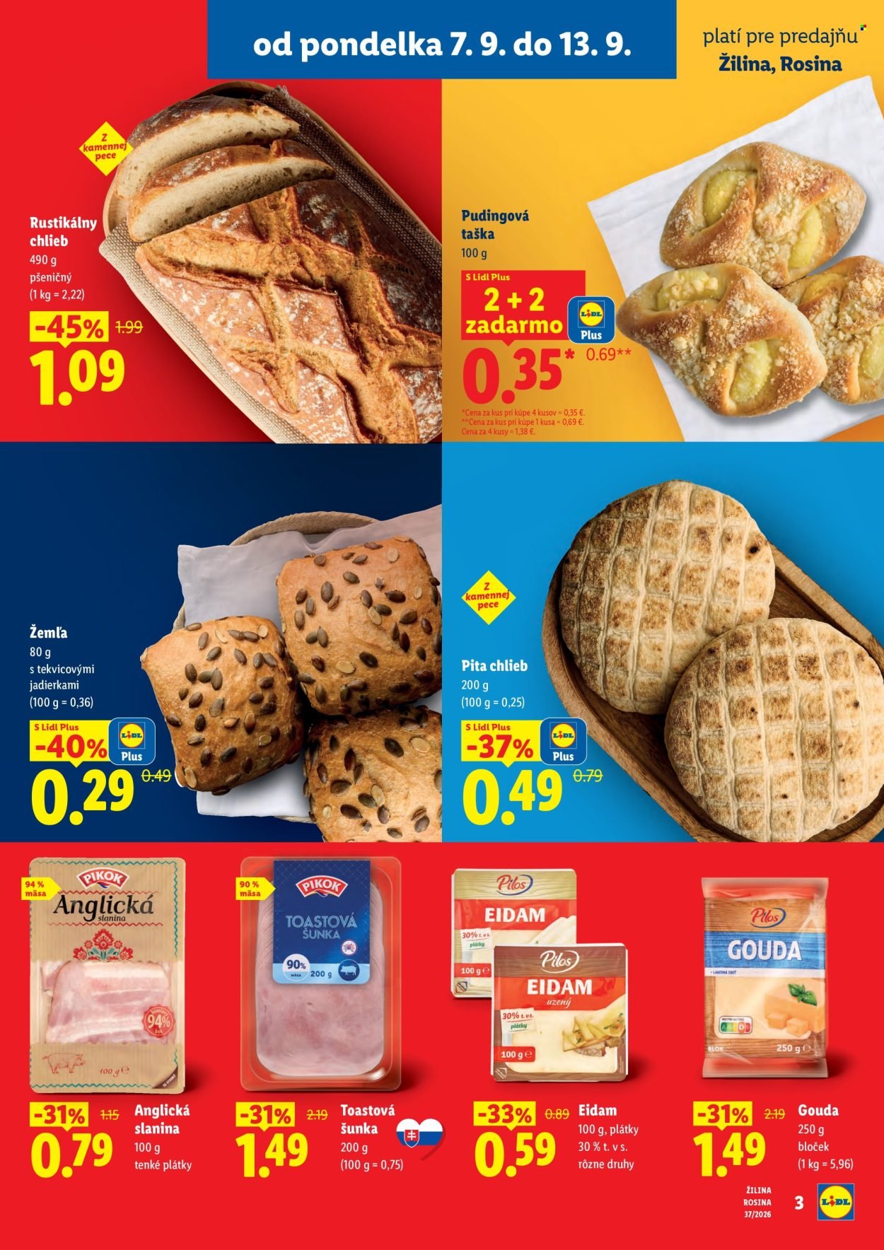 LIDL leták - Nová predajňa Žilina Rosina