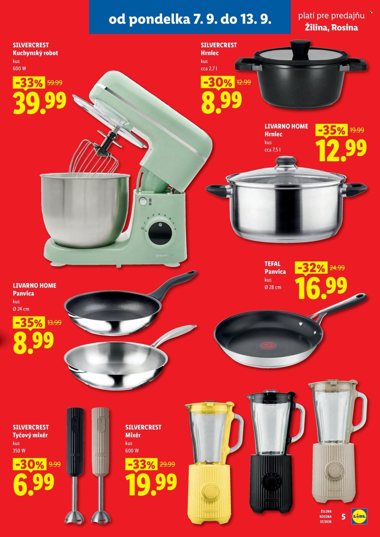 LIDL leták - Nová predajňa Žilina Rosina
