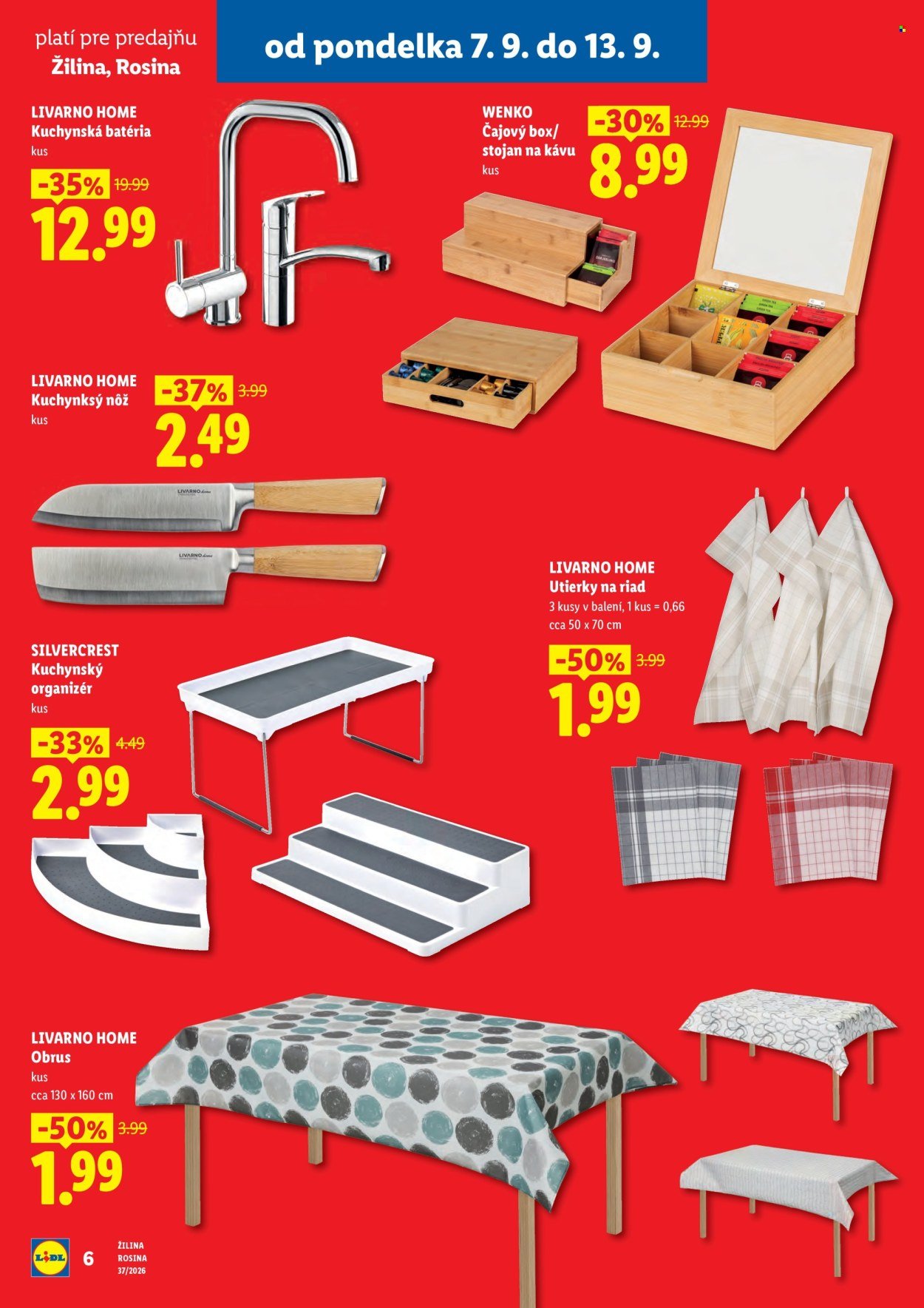 LIDL leták - Nová predajňa Žilina Rosina