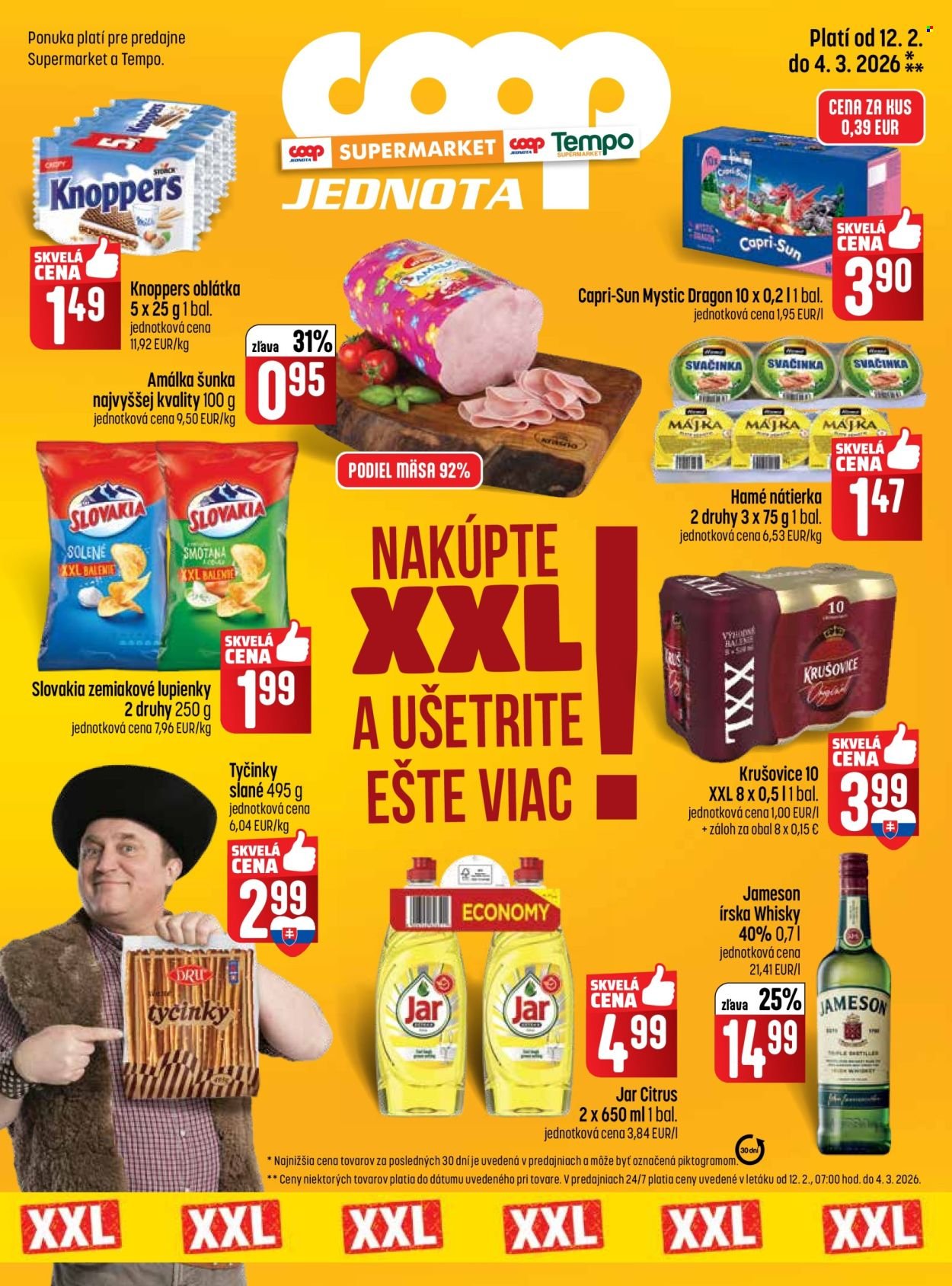 COOP JEDNOTA leták - Od štvrtka 12.2.2026 (2026-02-12 - 2026-03-04) | 1