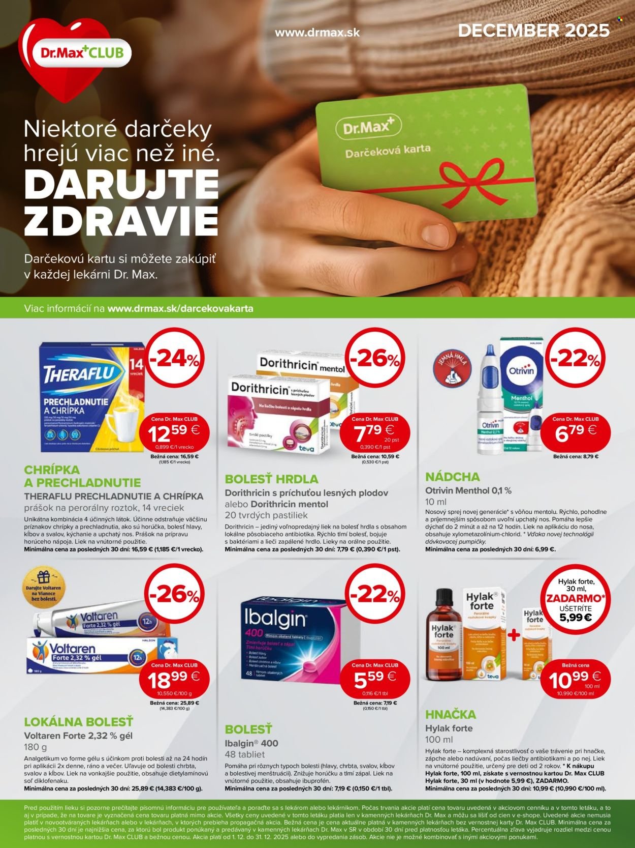 DR. MAX leták - Od pondelka 1.12.2025 (2025-12-01 - 2025-12-31) | 1