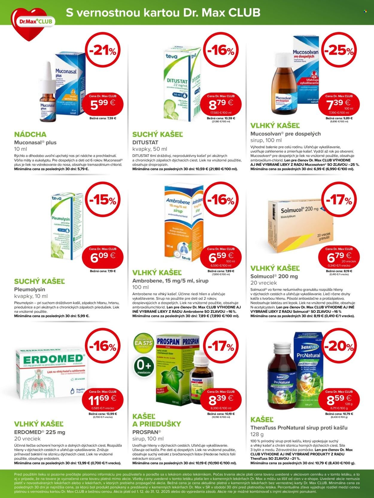 DR. MAX leták - Od pondelka 1.12.2025 (2025-12-01 - 2025-12-31) | 4