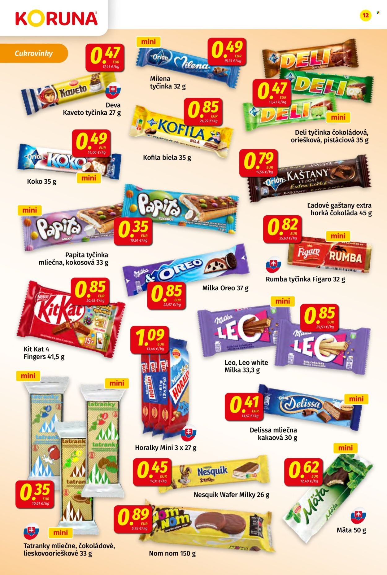 POTRAVINY KORUNA leták - Od piatka 23.1.2026 (2026-01-23 - 2026-02-04) | 12