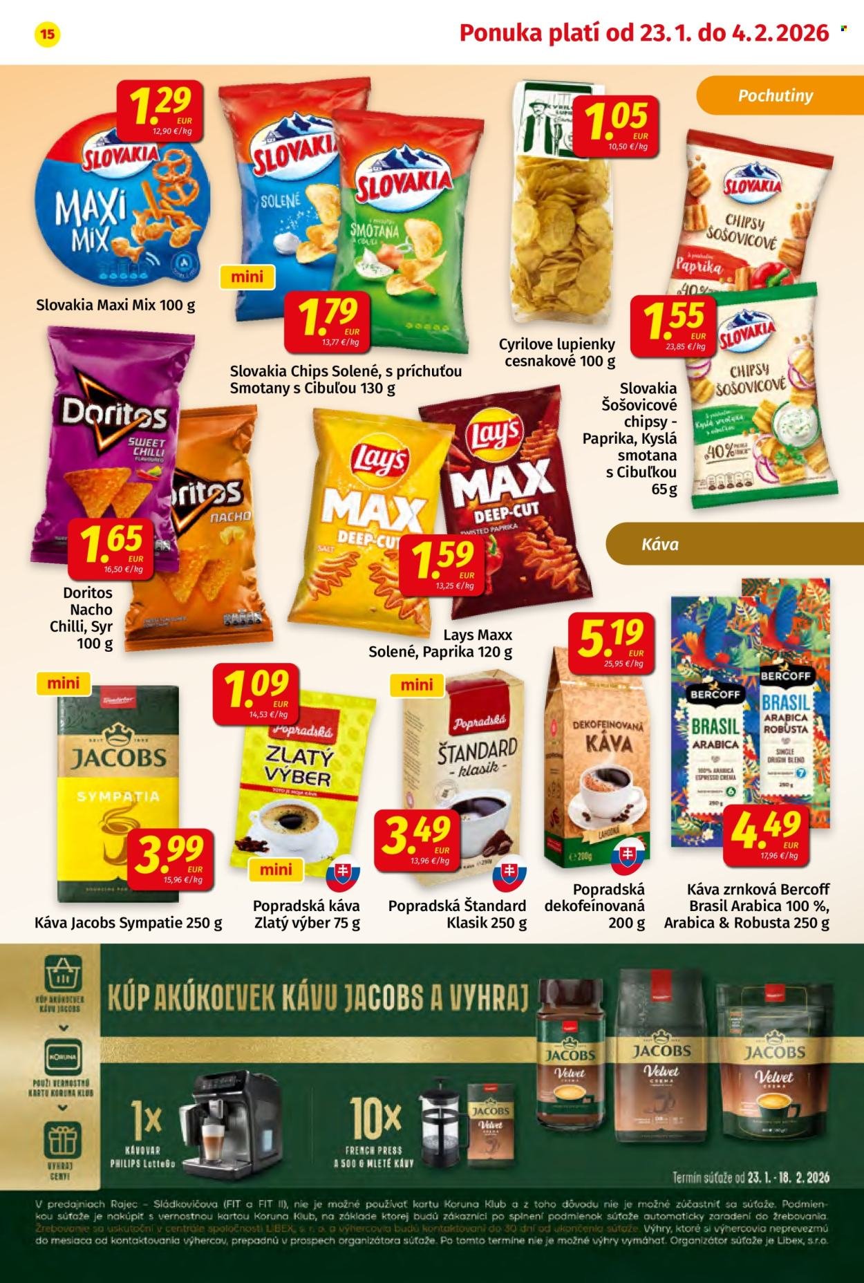 POTRAVINY KORUNA leták - Od piatka 23.1.2026 (2026-01-23 - 2026-02-04) | 15