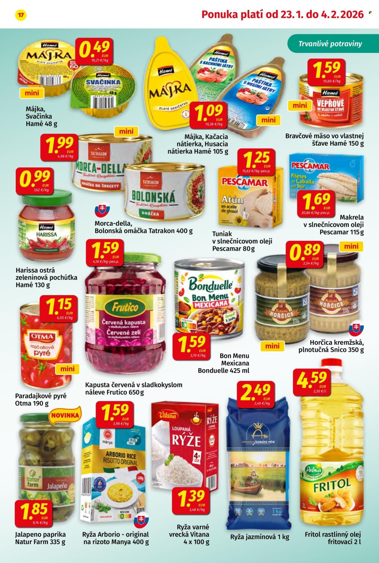 POTRAVINY KORUNA leták - Od piatka 23.1.2026 (2026-01-23 - 2026-02-04) | 17