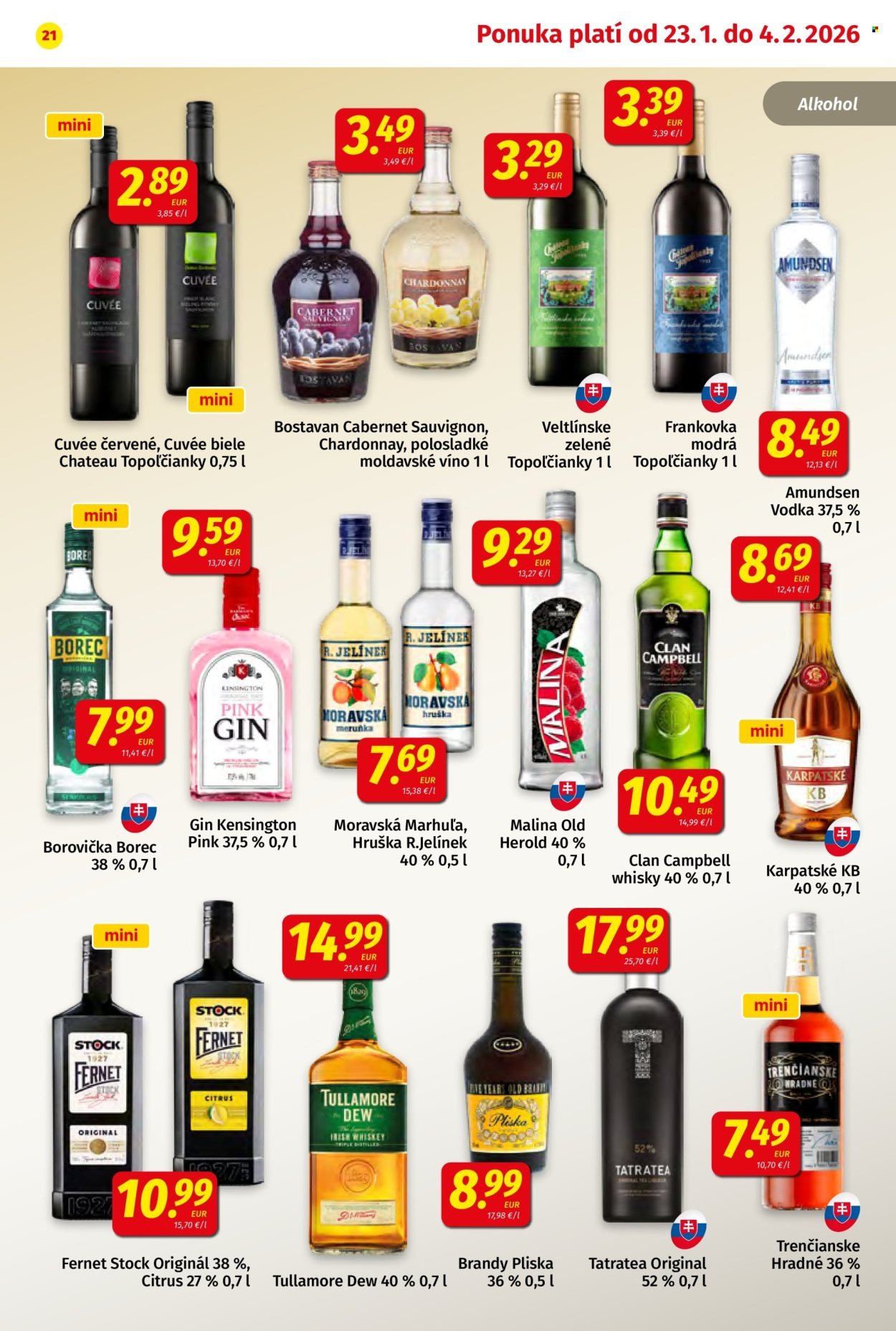 POTRAVINY KORUNA leták - Od piatka 23.1.2026 (2026-01-23 - 2026-02-04) | 21