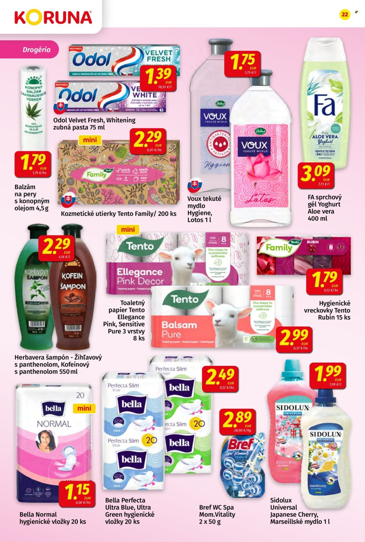 POTRAVINY KORUNA leták - Od piatka 23.1.2026 (2026-01-23 - 2026-02-04) | 22