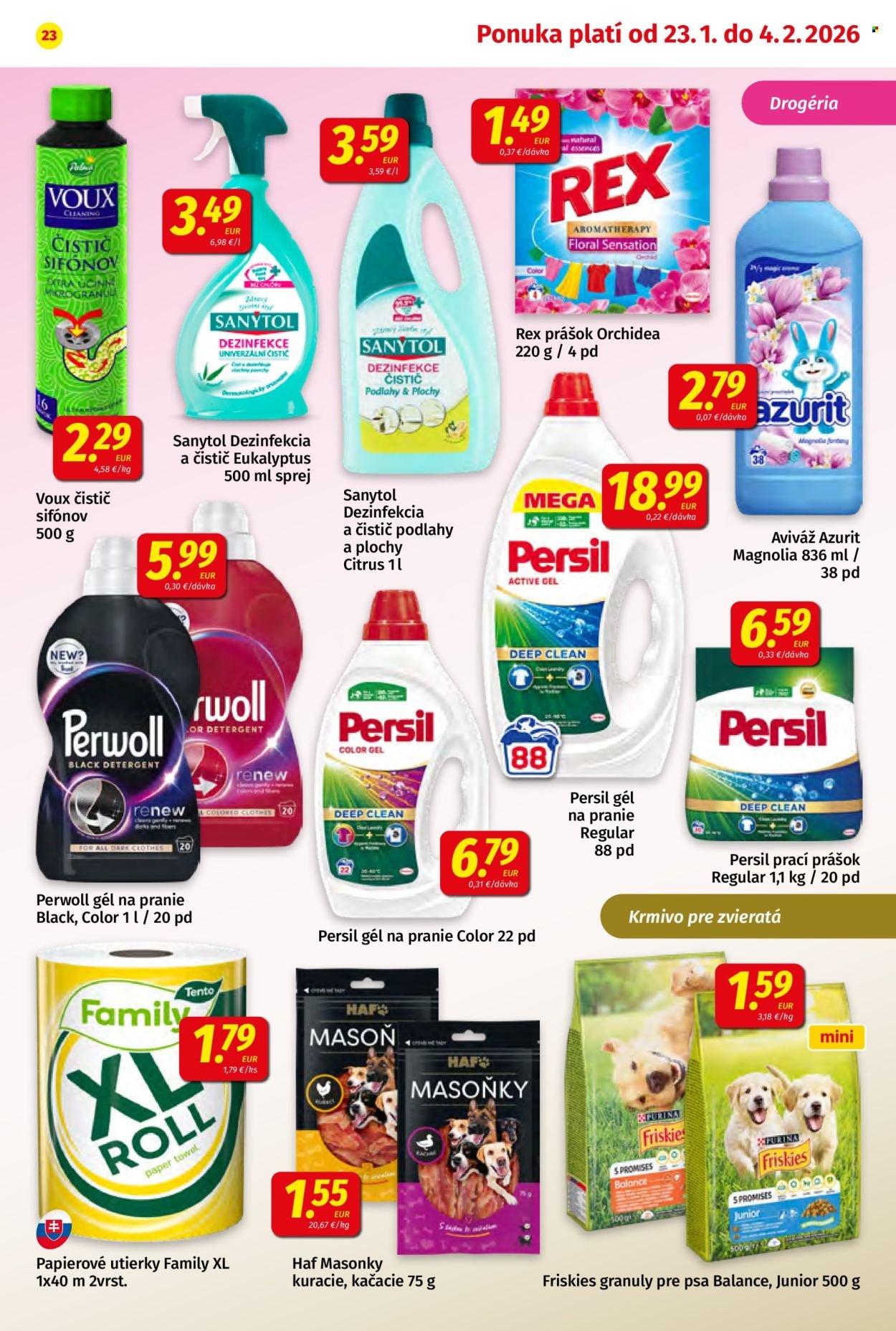 POTRAVINY KORUNA leták - Od piatka 23.1.2026 (2026-01-23 - 2026-02-04) | 23