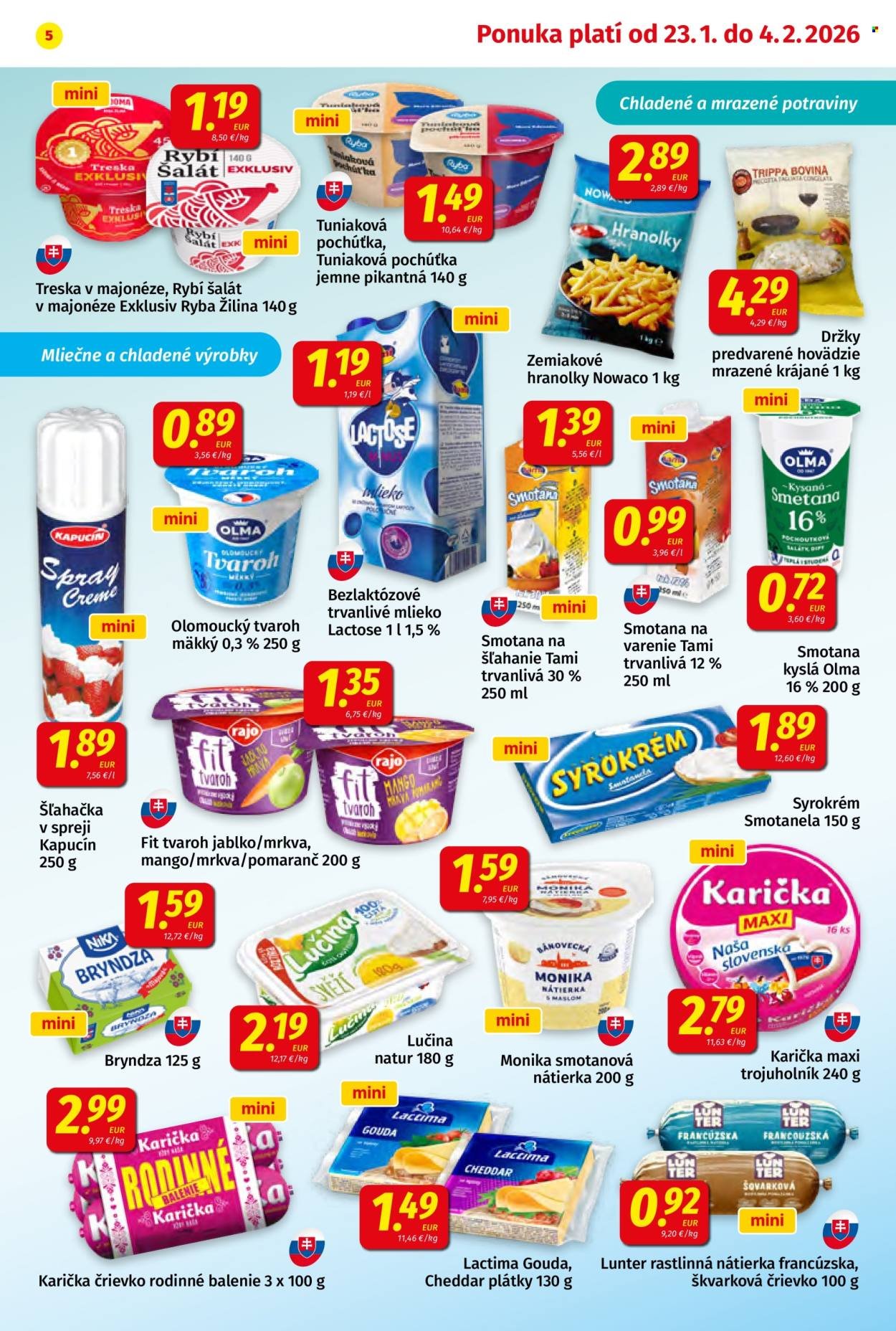 POTRAVINY KORUNA leták - Od piatka 23.1.2026 (2026-01-23 - 2026-02-04) | 5