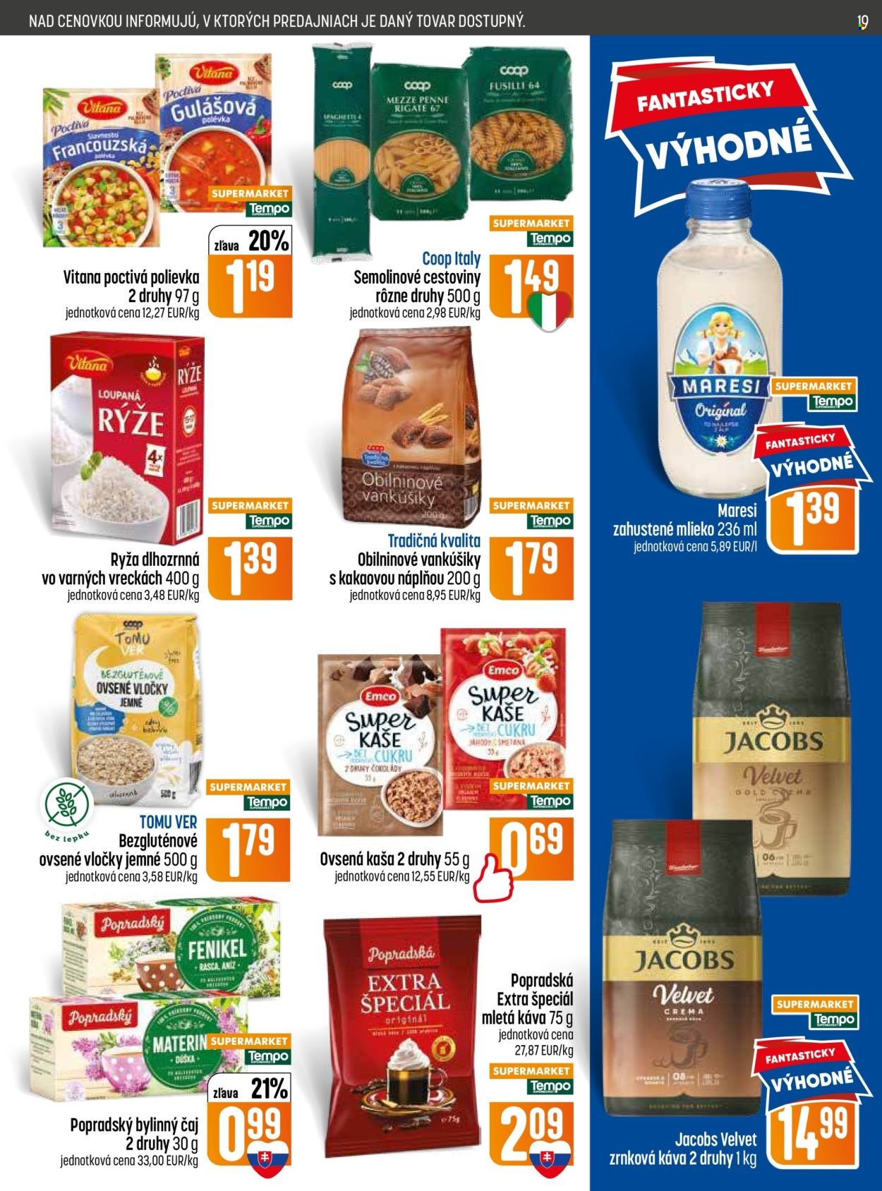 COOP JEDNOTA leták - Od štvrtka 2.7.2026