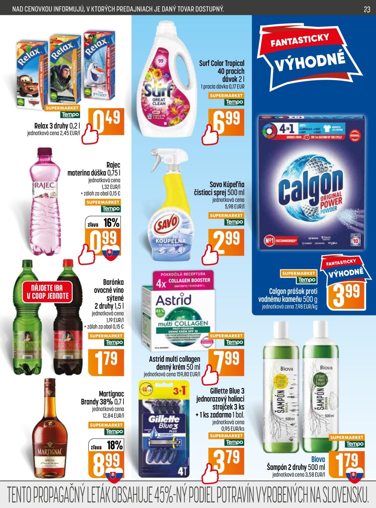 COOP JEDNOTA leták - Od štvrtka 2.7.2026