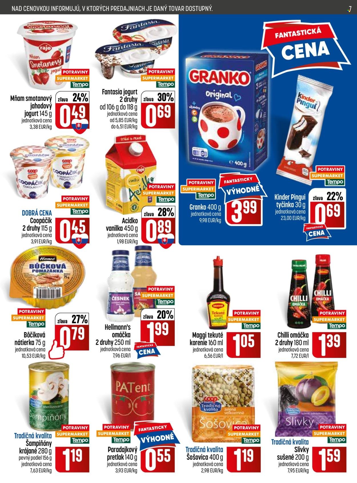 COOP JEDNOTA leták - Od štvrtka 2.7.2026