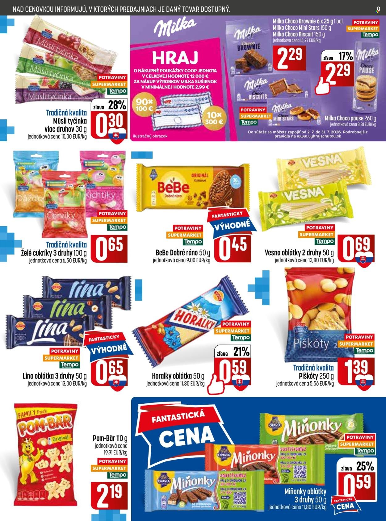 COOP JEDNOTA leták - Od štvrtka 2.7.2026