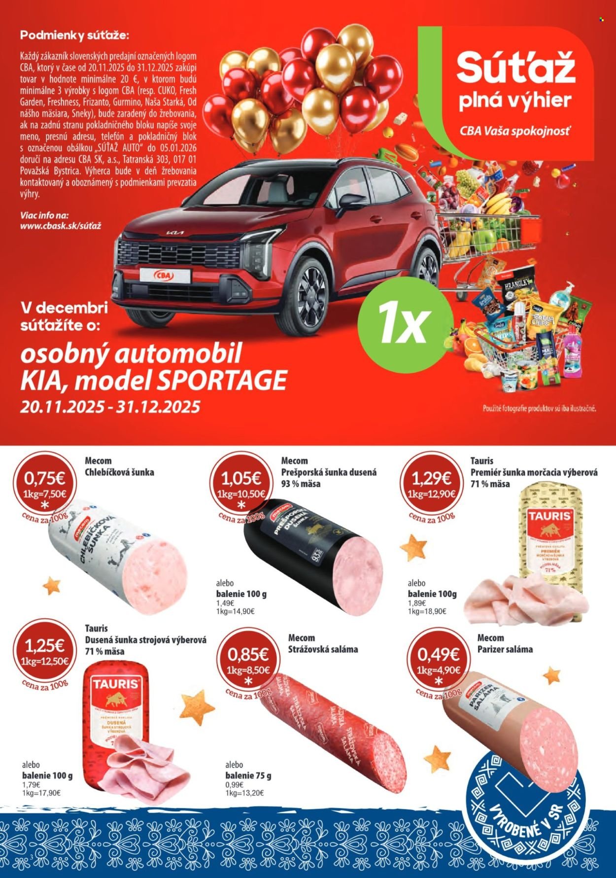 SINTRA leták - Od pondelka 15.12.2025 (2025-12-15 - 2025-12-31) | 3