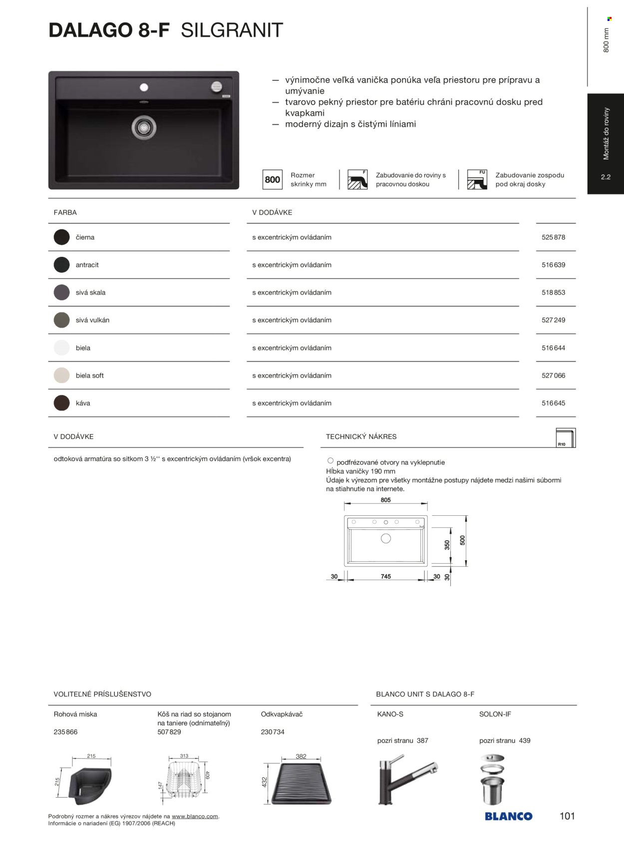 BLANCO leták - Od stredy 1.1.2025 (2025-01-01 - 2025-12-31) | 101