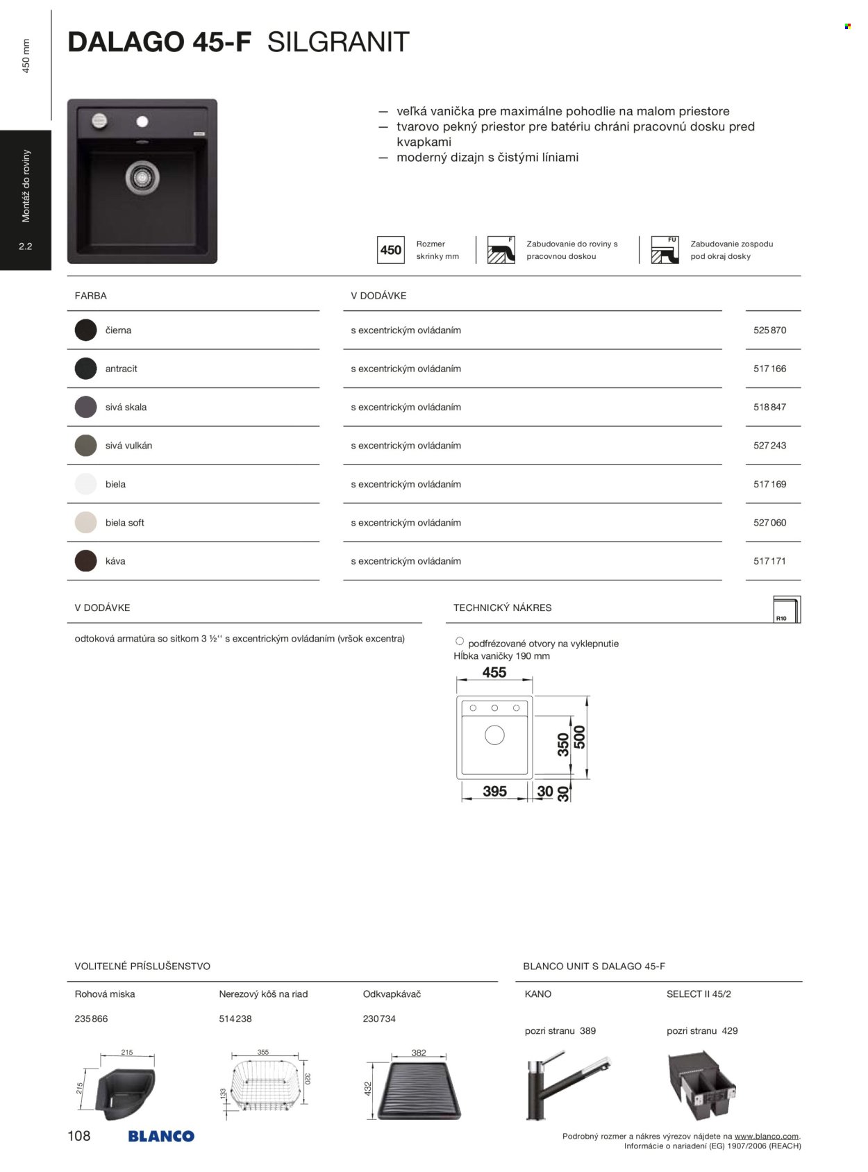 BLANCO leták - Od stredy 1.1.2025 (2025-01-01 - 2025-12-31) | 108