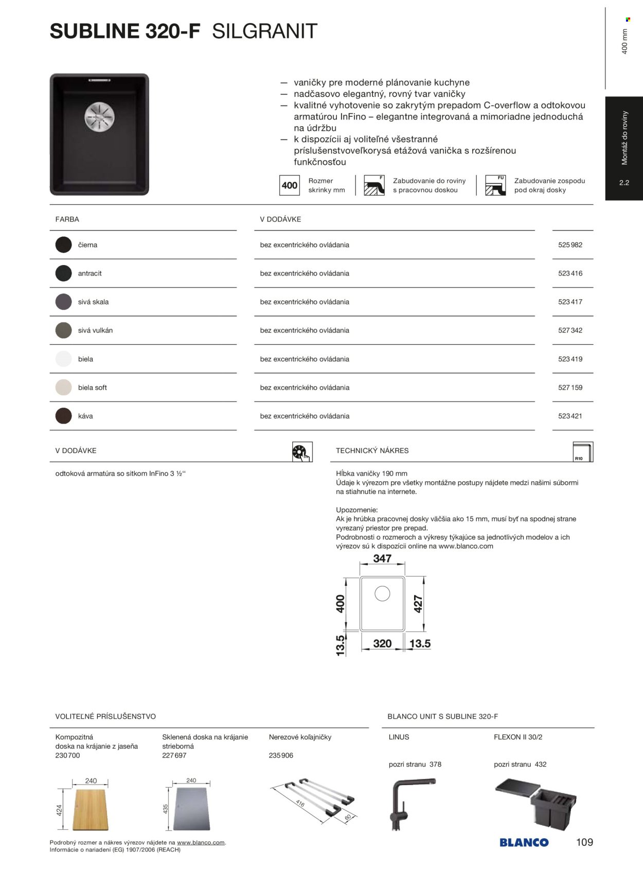 BLANCO leták - Od stredy 1.1.2025 (2025-01-01 - 2025-12-31) | 109