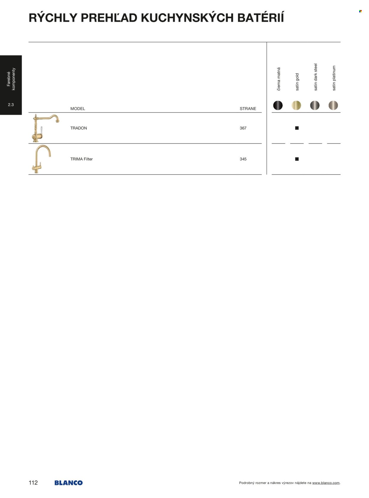 BLANCO leták - Od stredy 1.1.2025 (2025-01-01 - 2025-12-31) | 112