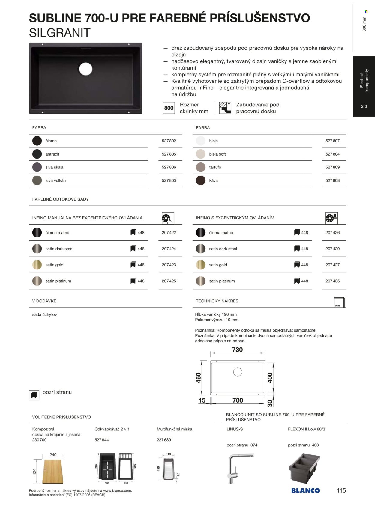 BLANCO leták - Od stredy 1.1.2025 (2025-01-01 - 2025-12-31) | 115