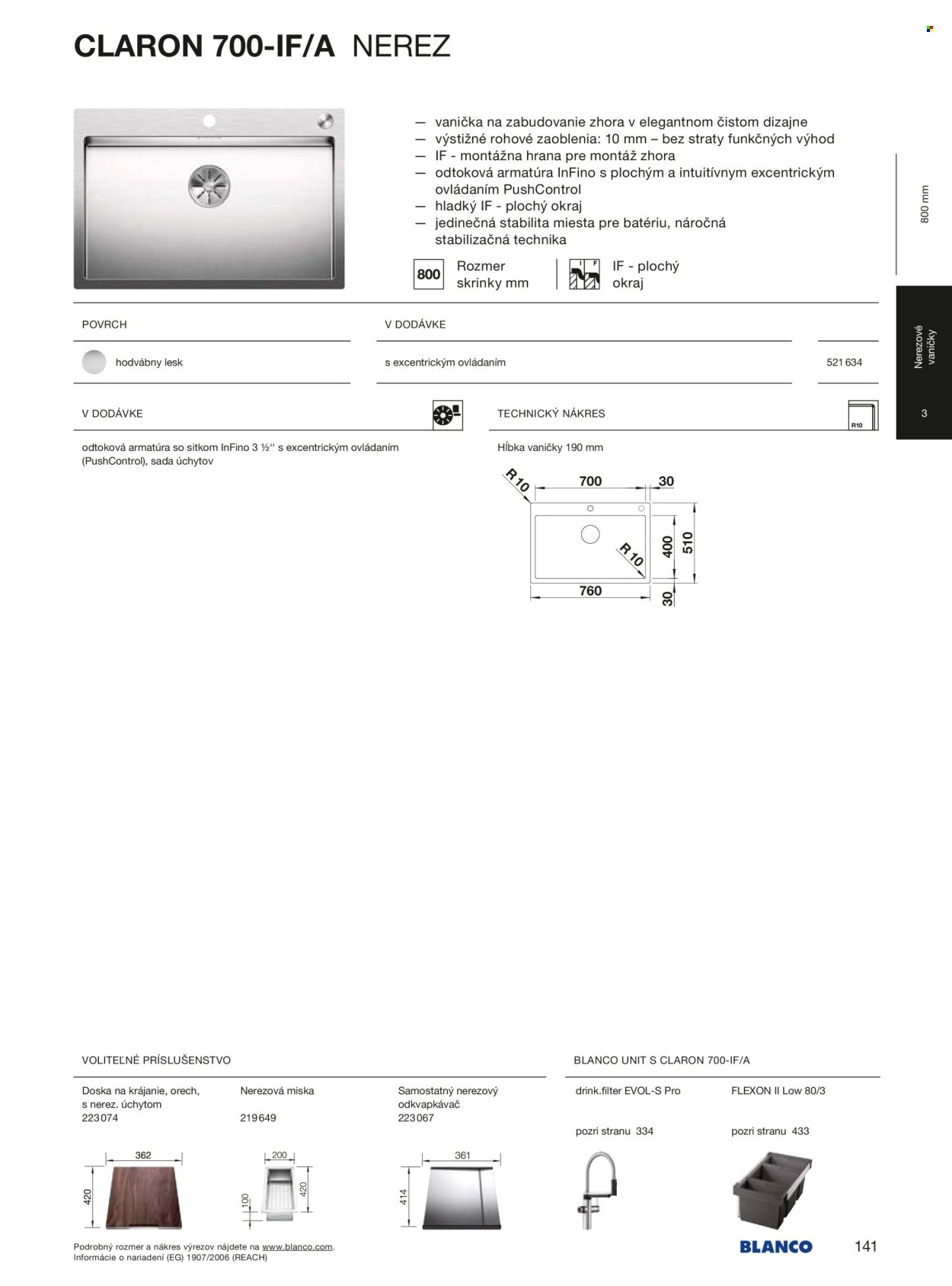 BLANCO leták - Od stredy 1.1.2025 (2025-01-01 - 2025-12-31) | 141