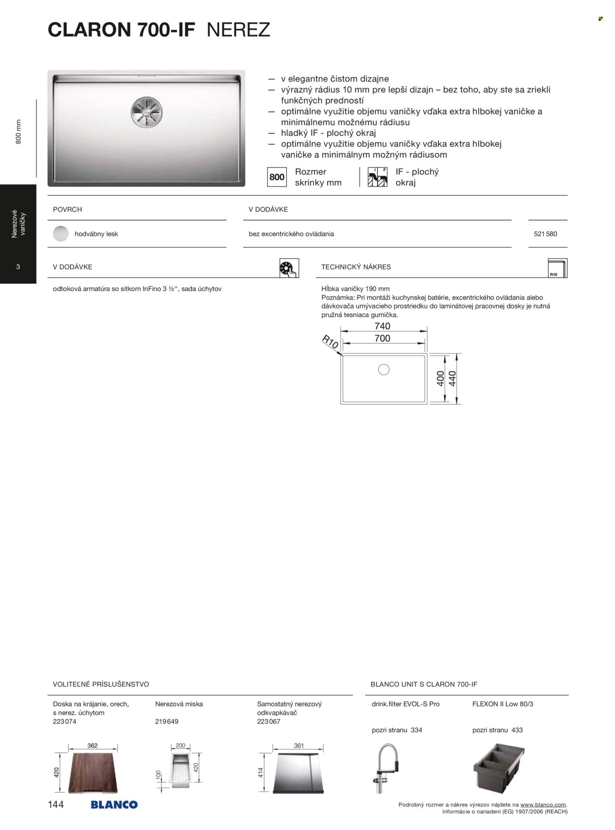 BLANCO leták - Od stredy 1.1.2025 (2025-01-01 - 2025-12-31) | 144