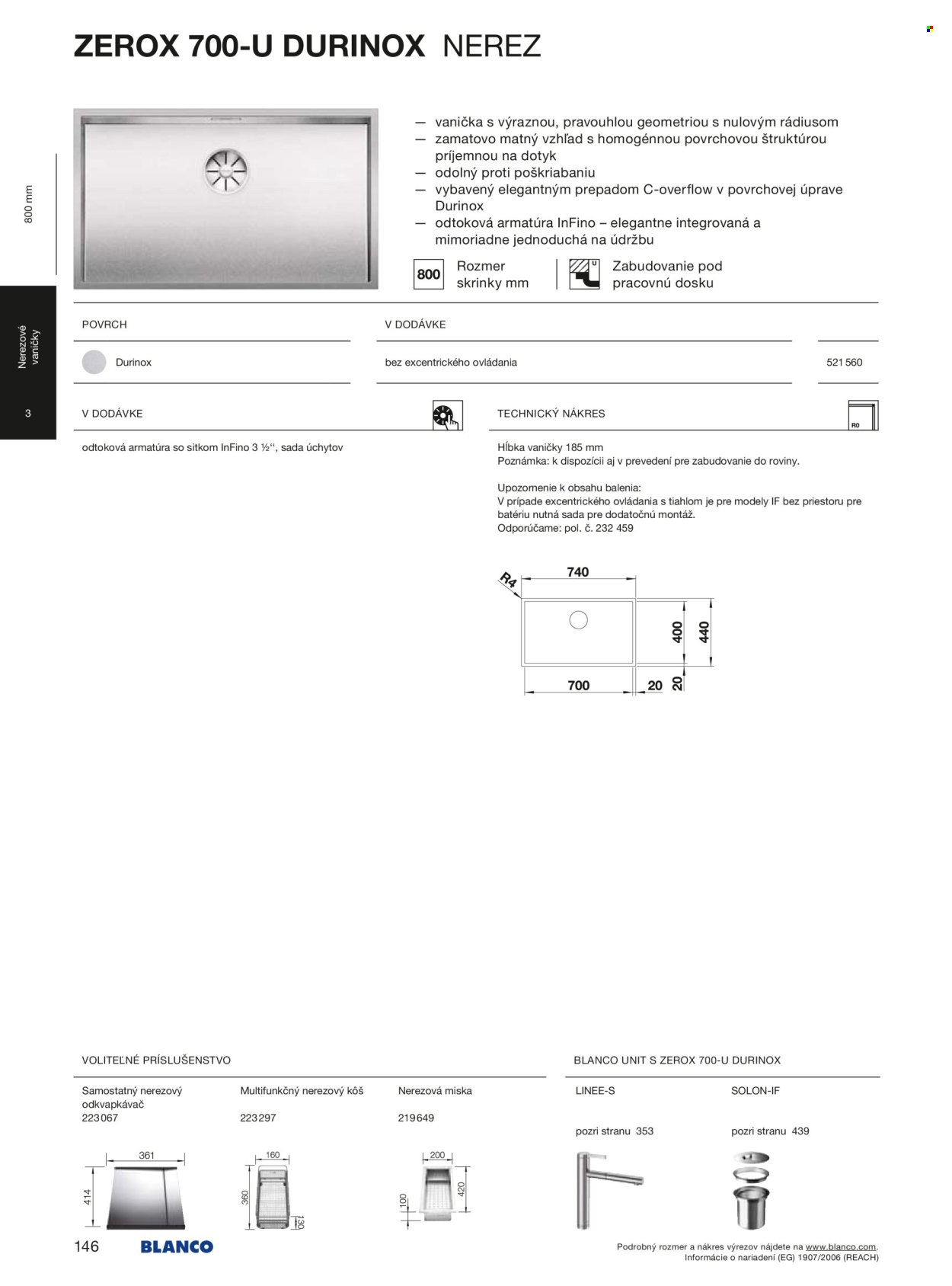 BLANCO leták - Od stredy 1.1.2025 (2025-01-01 - 2025-12-31) | 146