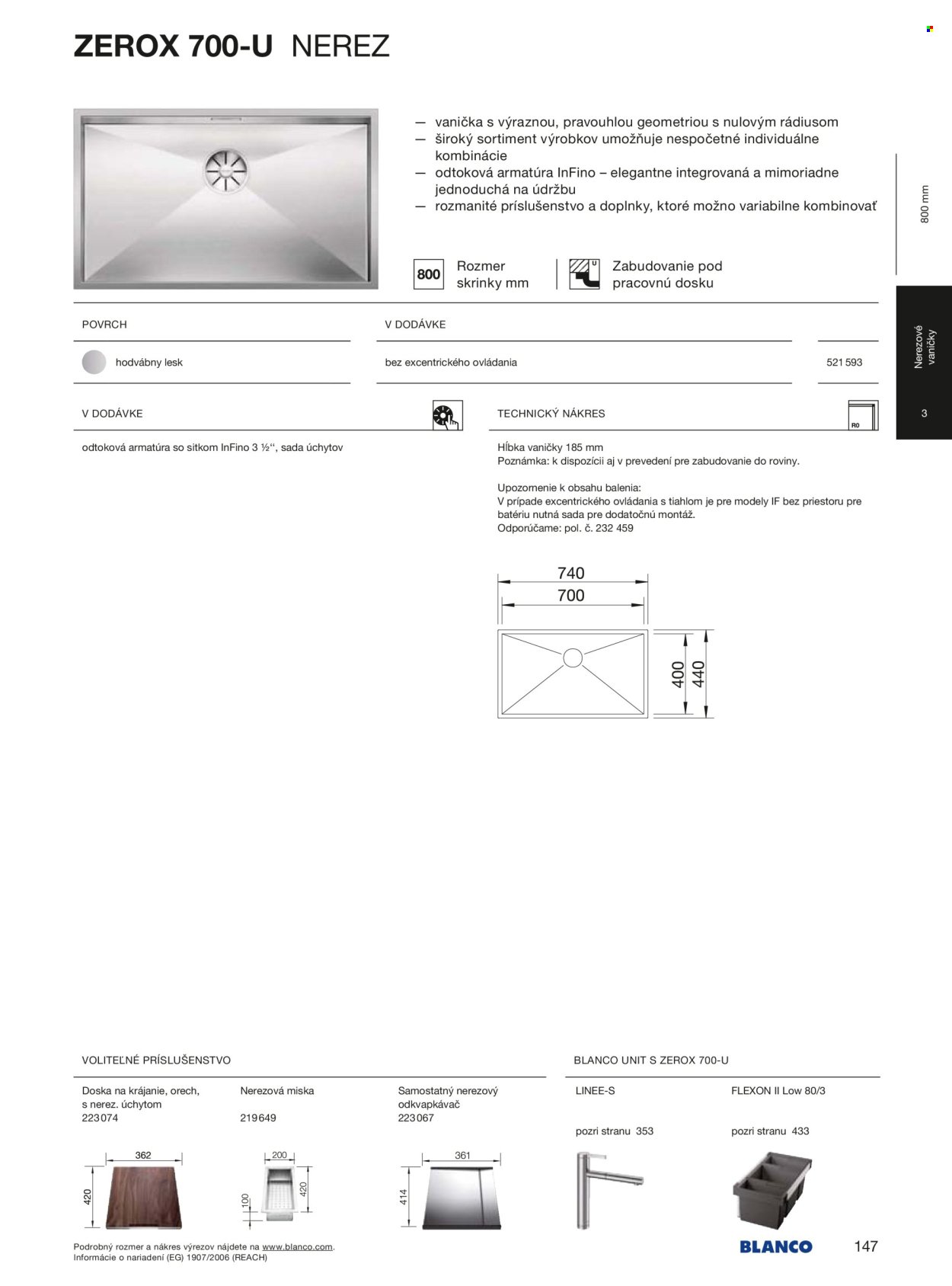 BLANCO leták - Od stredy 1.1.2025 (2025-01-01 - 2025-12-31) | 147