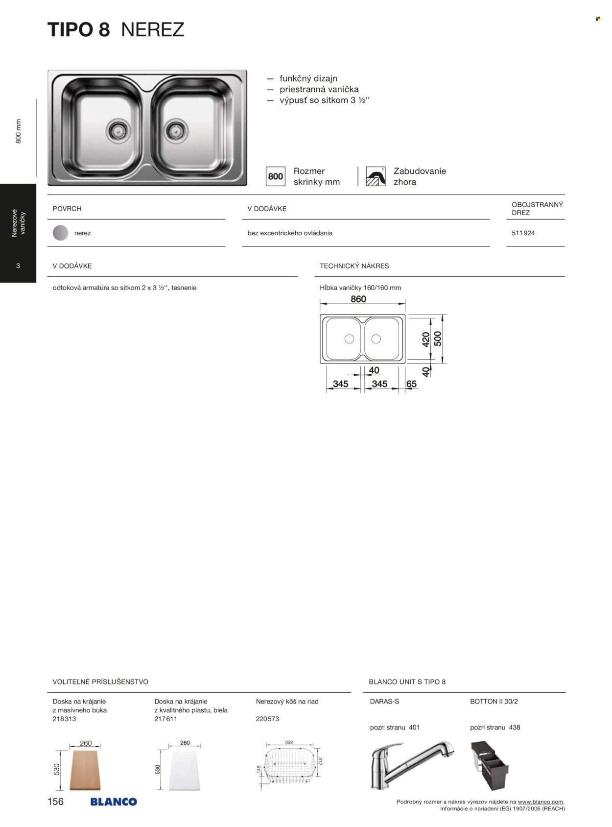 BLANCO leták - Od stredy 1.1.2025 (2025-01-01 - 2025-12-31) | 156
