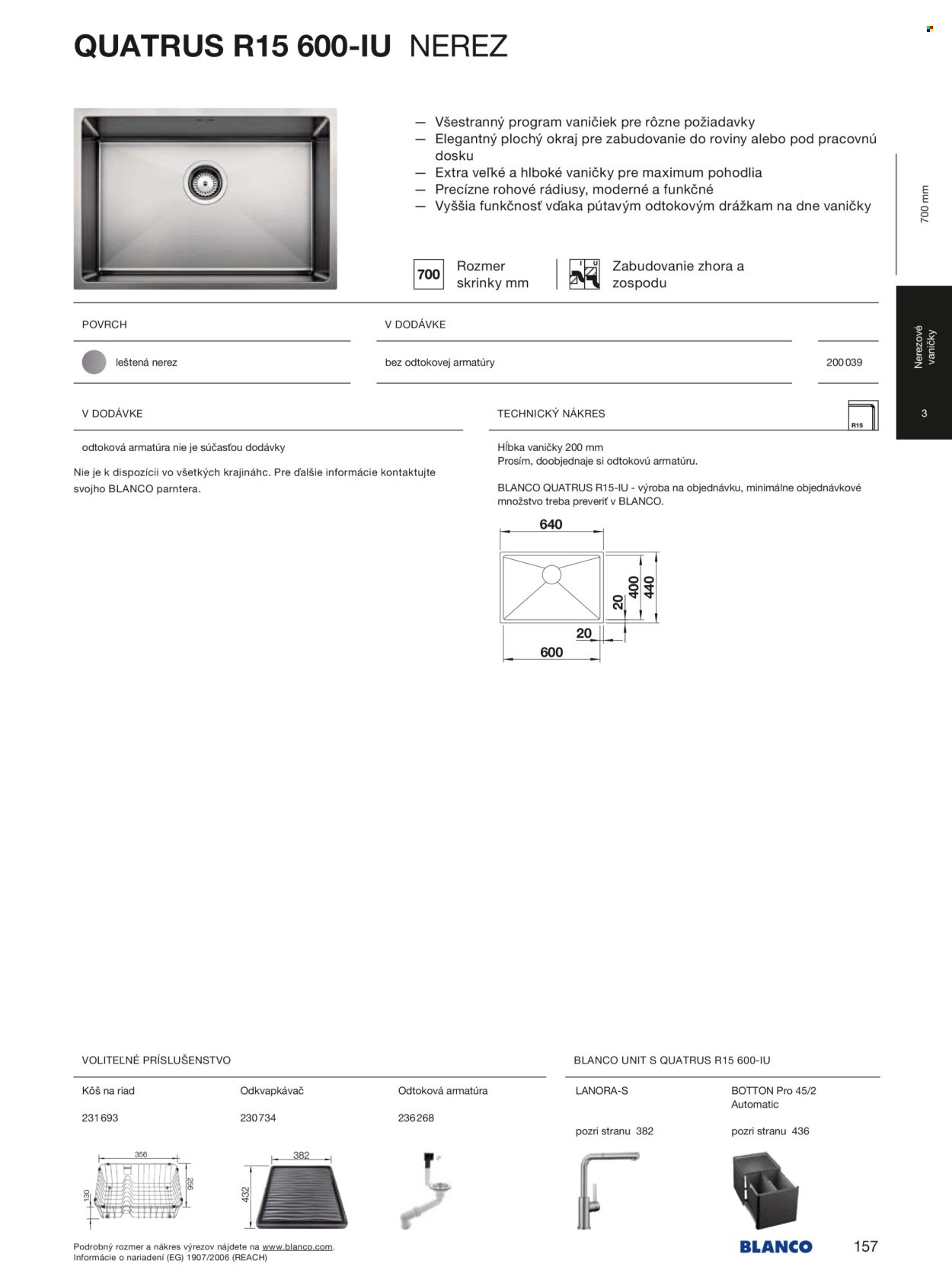 BLANCO leták - Od stredy 1.1.2025 (2025-01-01 - 2025-12-31) | 157