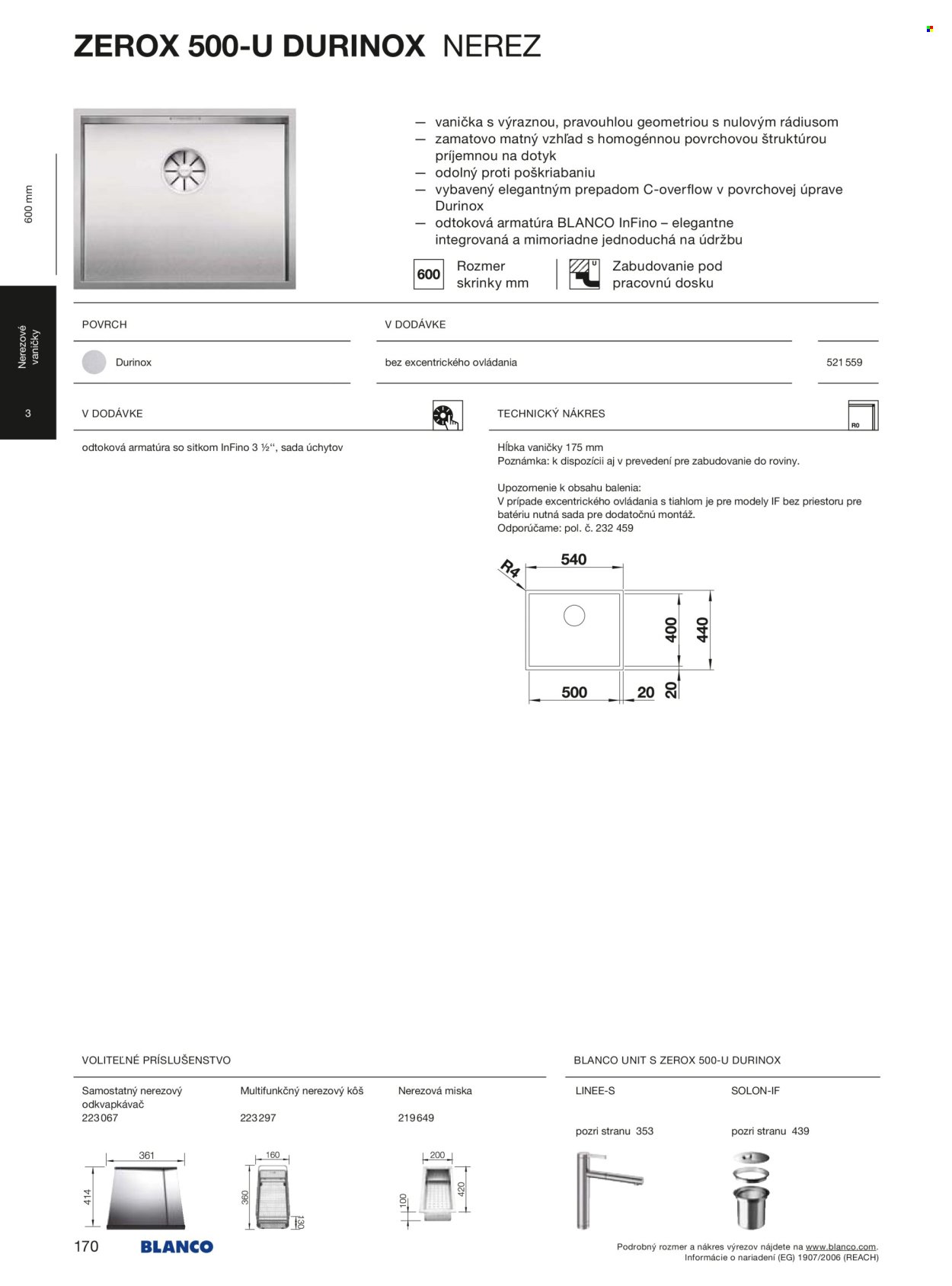 BLANCO leták - Od stredy 1.1.2025 (2025-01-01 - 2025-12-31) | 170