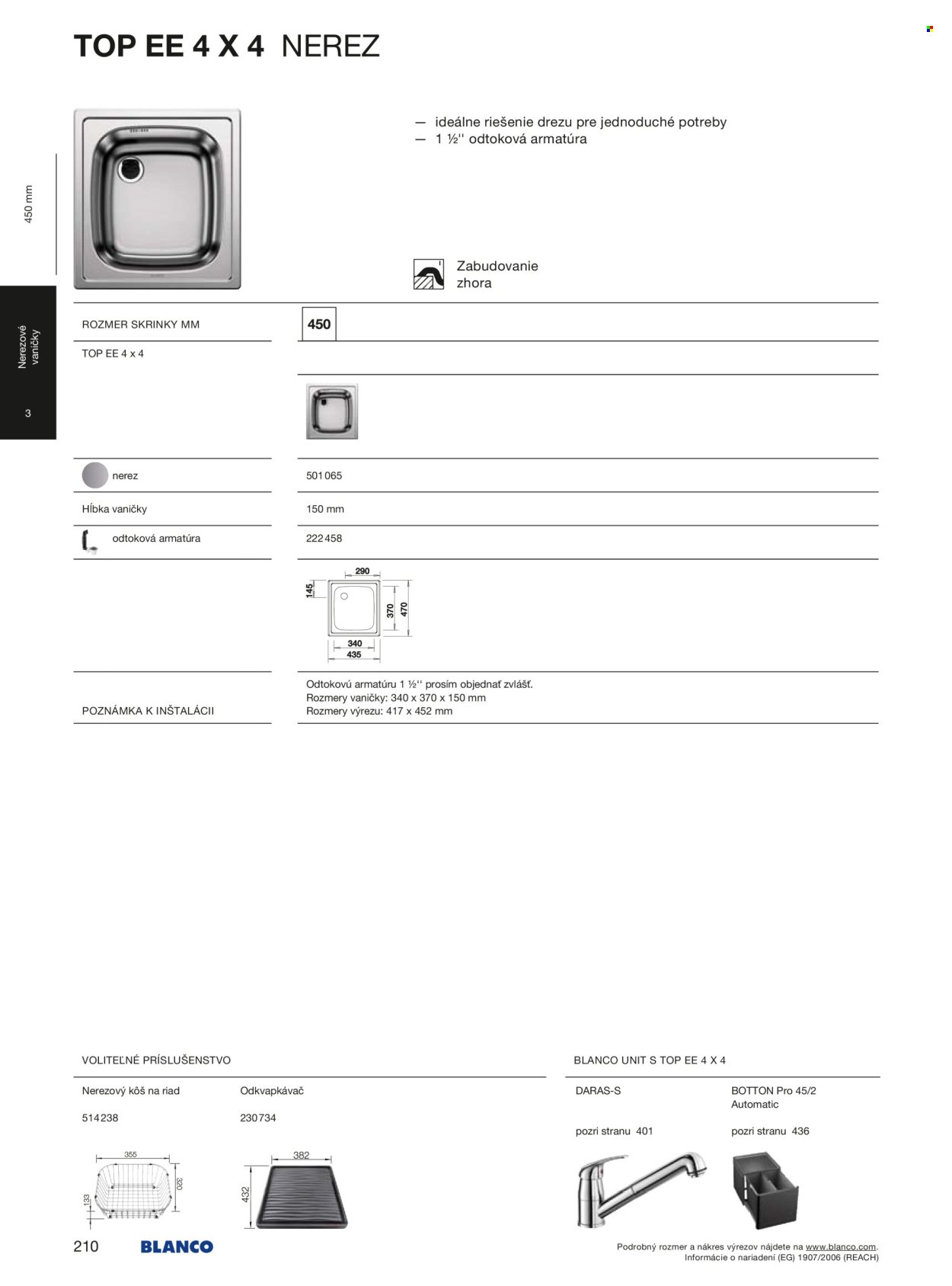 BLANCO leták - Od stredy 1.1.2025 (2025-01-01 - 2025-12-31) | 210