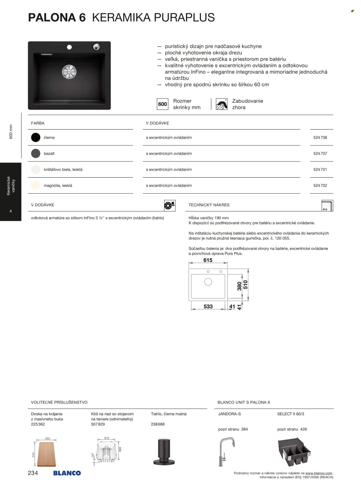 BLANCO leták - Od stredy 1.1.2025 (2025-01-01 - 2025-12-31) | 234