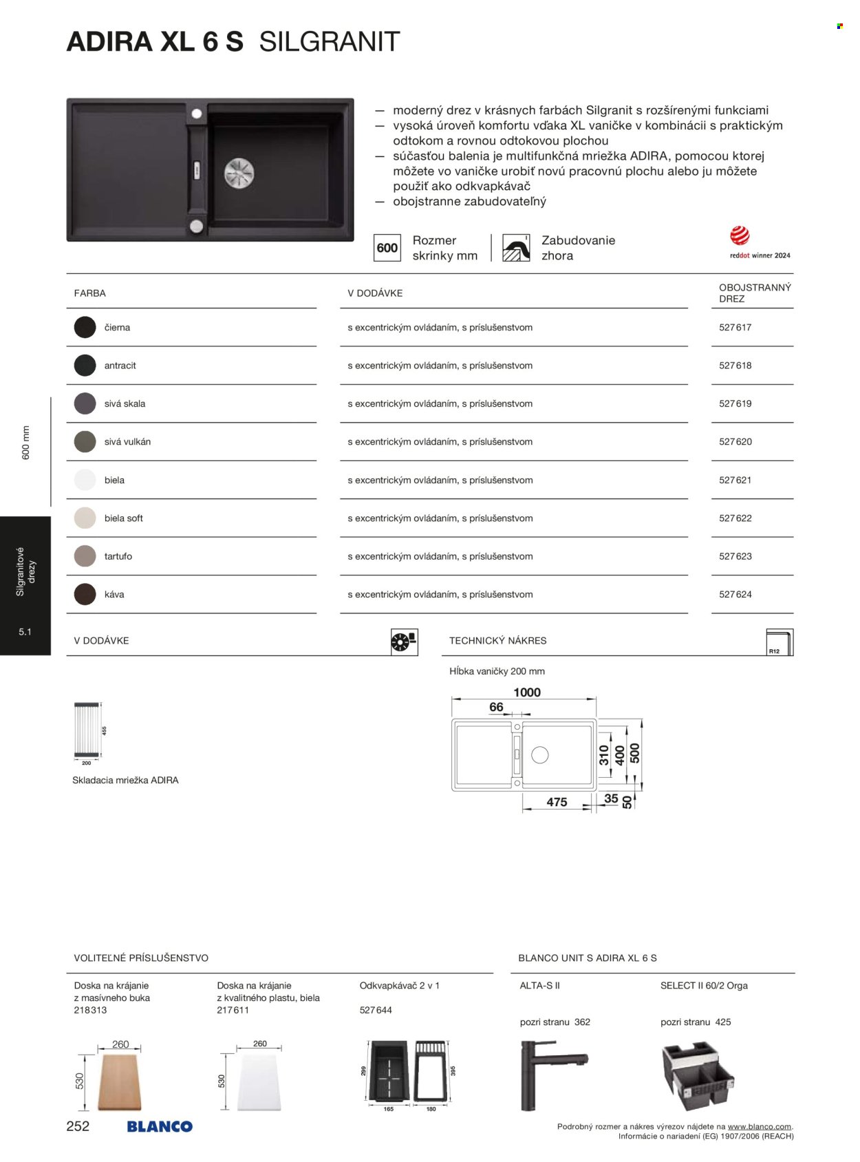 BLANCO leták - Od stredy 1.1.2025 (2025-01-01 - 2025-12-31) | 252