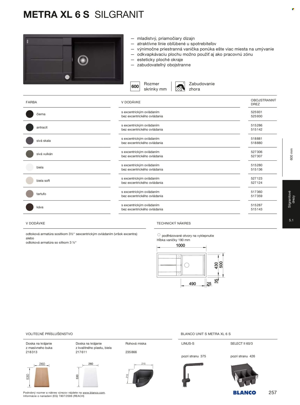 BLANCO leták - Od stredy 1.1.2025 (2025-01-01 - 2025-12-31) | 257