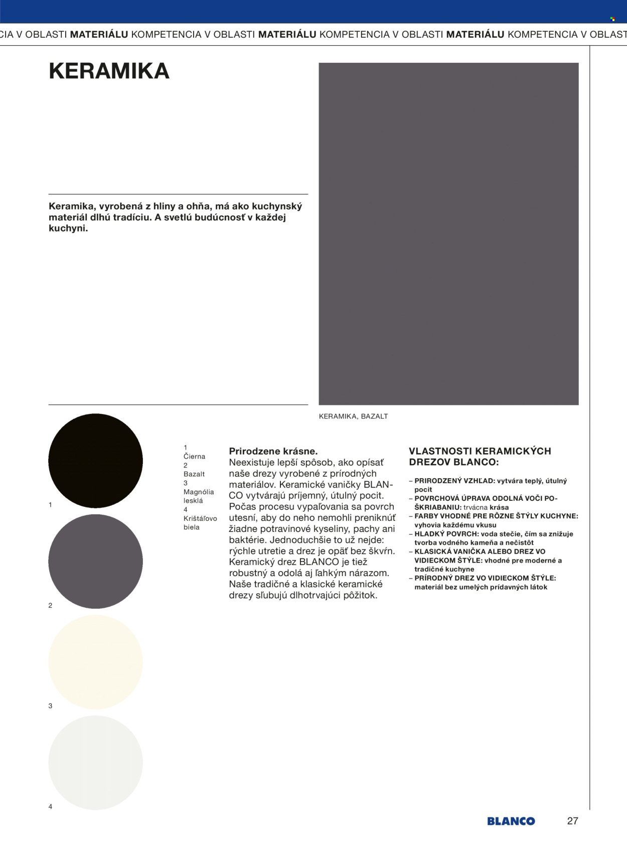 BLANCO leták - Od stredy 1.1.2025 (2025-01-01 - 2025-12-31) | 27