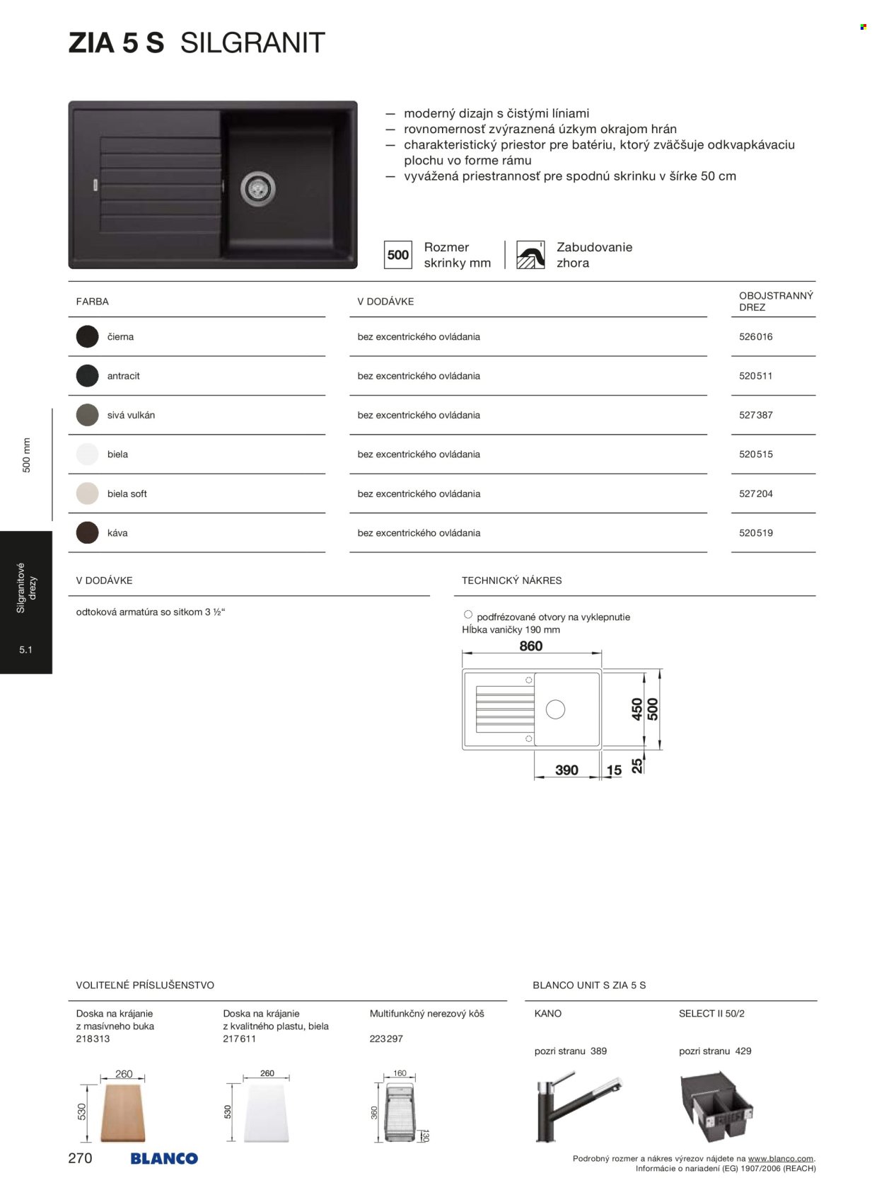 BLANCO leták - Od stredy 1.1.2025 (2025-01-01 - 2025-12-31) | 270