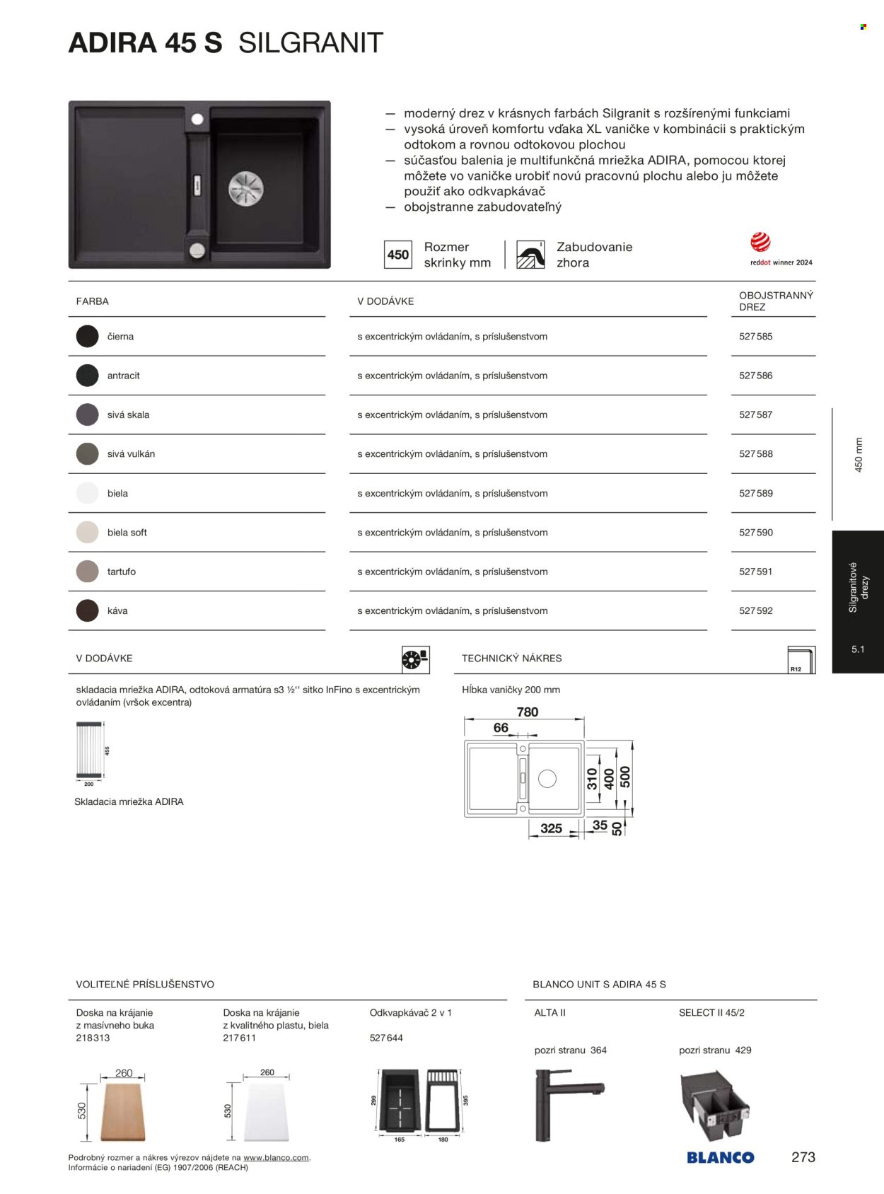 BLANCO leták - Od stredy 1.1.2025 (2025-01-01 - 2025-12-31) | 273