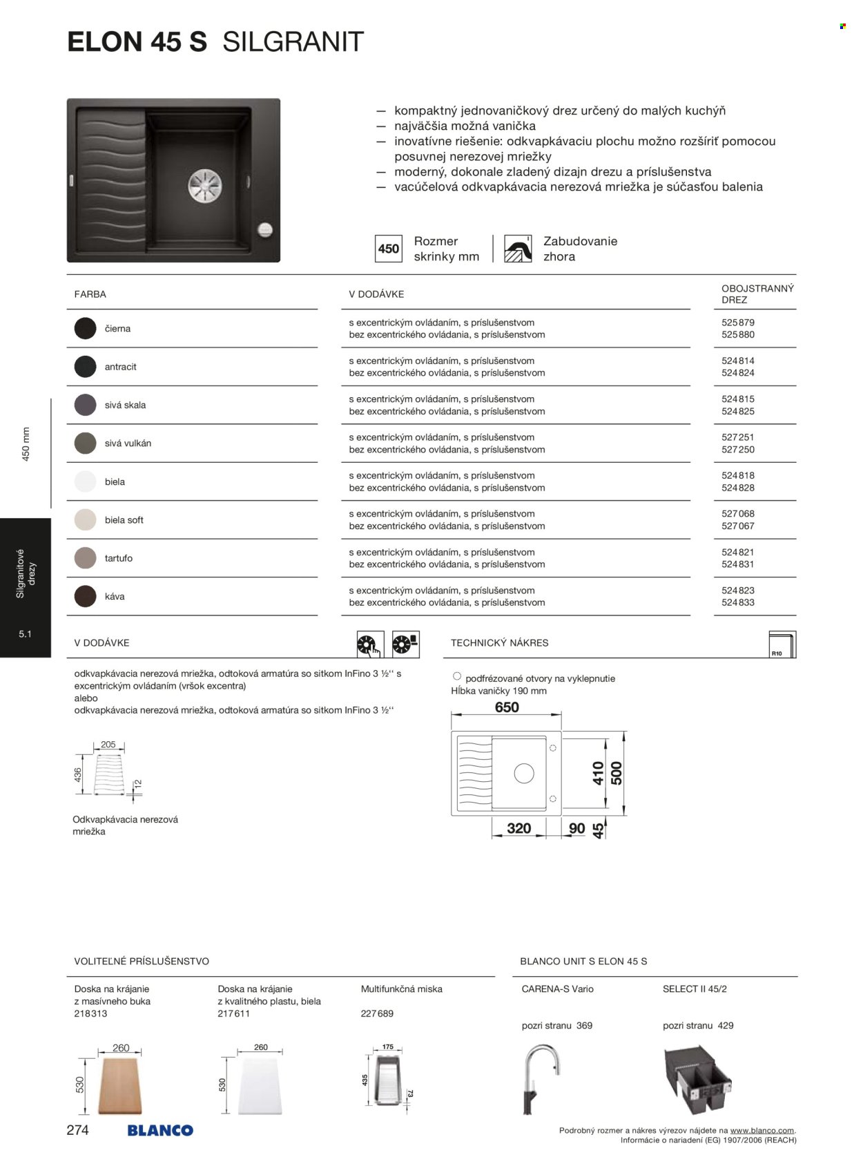 BLANCO leták - Od stredy 1.1.2025 (2025-01-01 - 2025-12-31) | 274