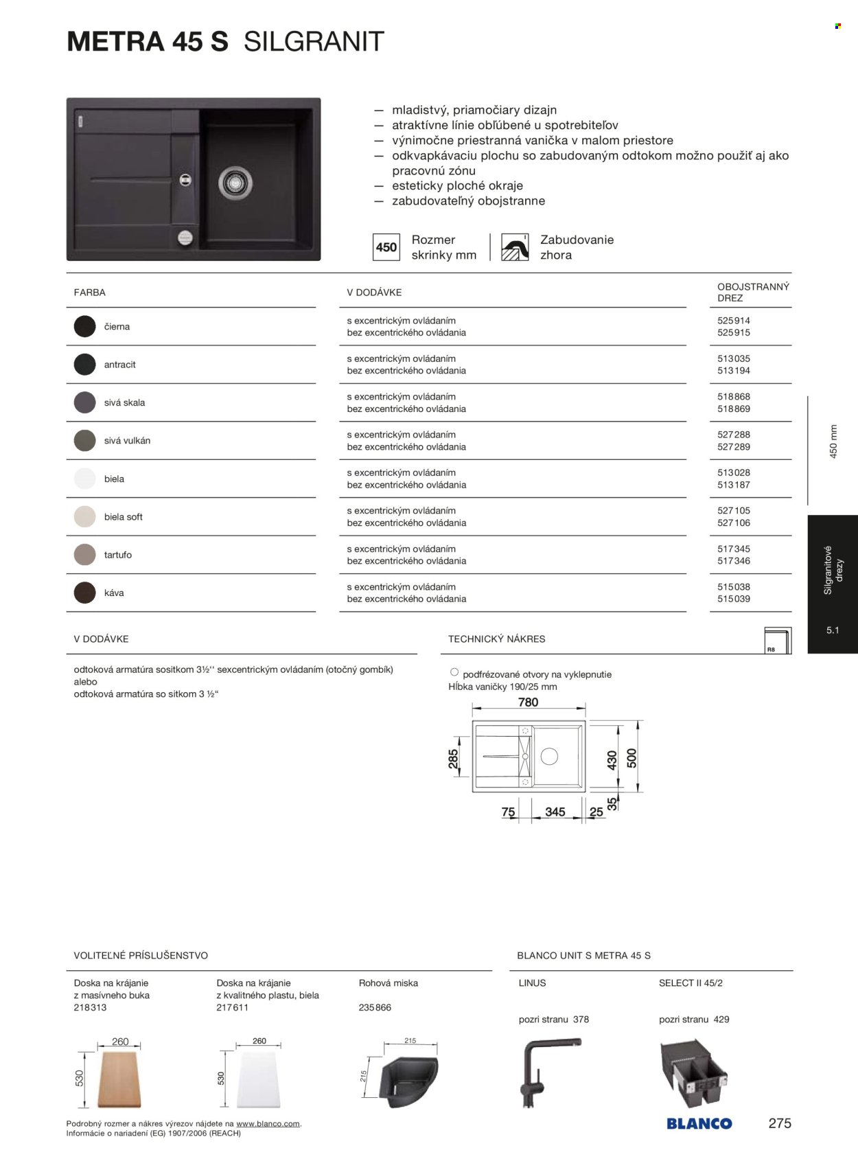BLANCO leták - Od stredy 1.1.2025 (2025-01-01 - 2025-12-31) | 275