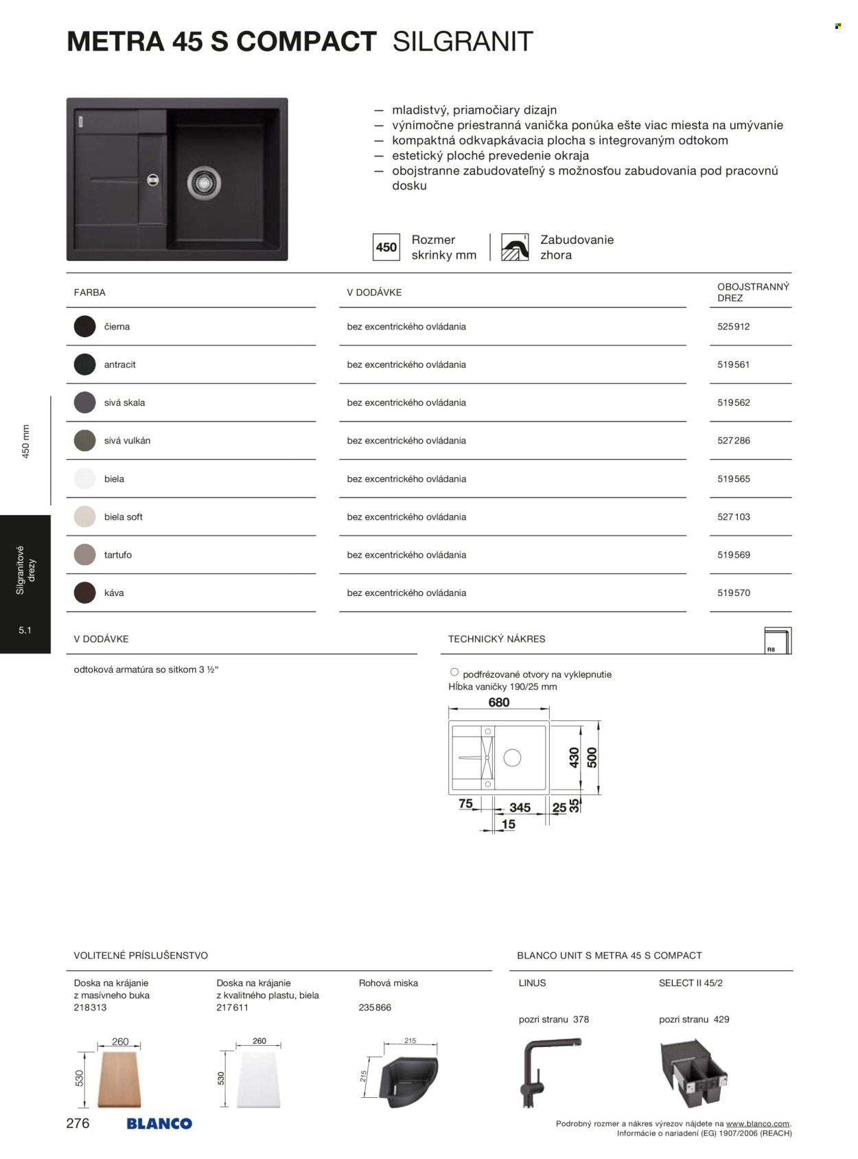 BLANCO leták - Od stredy 1.1.2025 (2025-01-01 - 2025-12-31) | 276