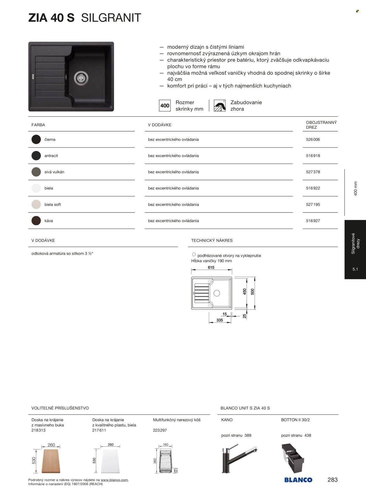 BLANCO leták - Od stredy 1.1.2025 (2025-01-01 - 2025-12-31) | 283