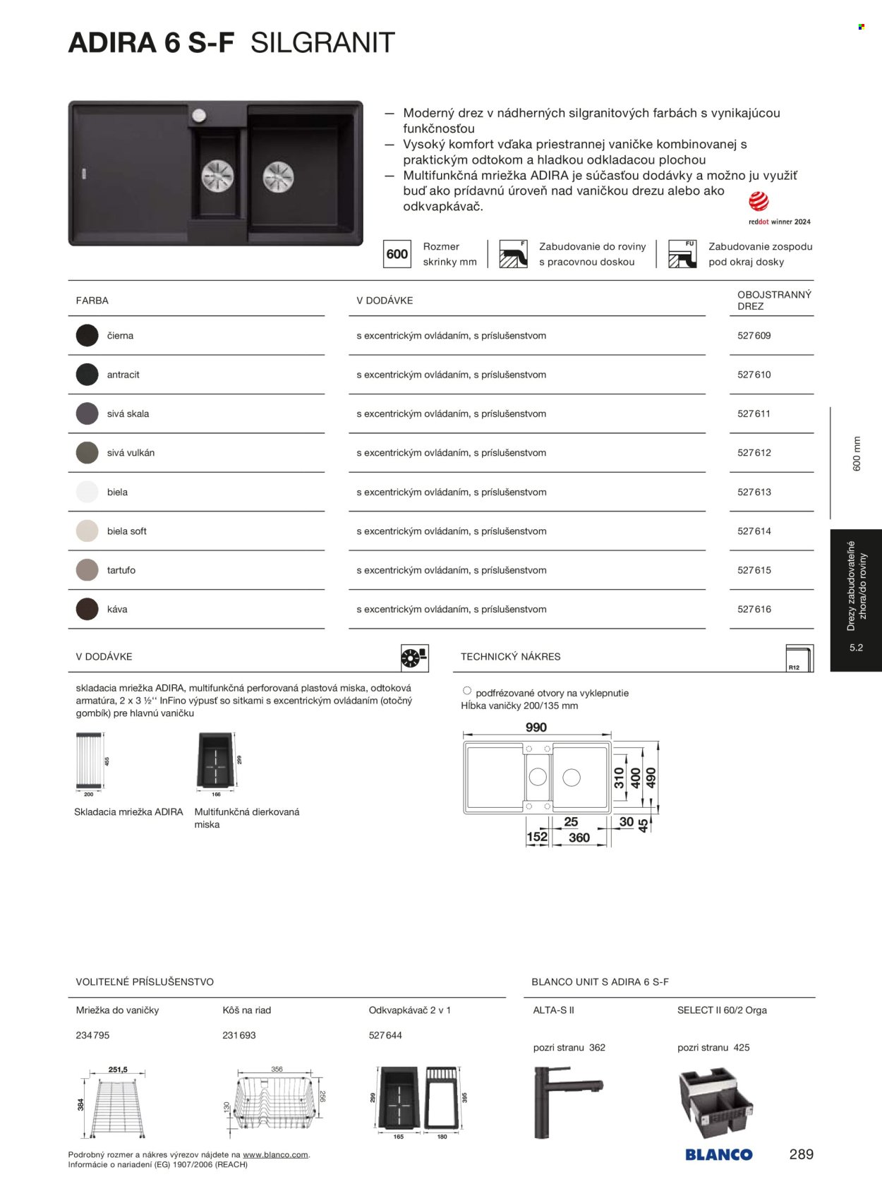 BLANCO leták - Od stredy 1.1.2025 (2025-01-01 - 2025-12-31) | 289