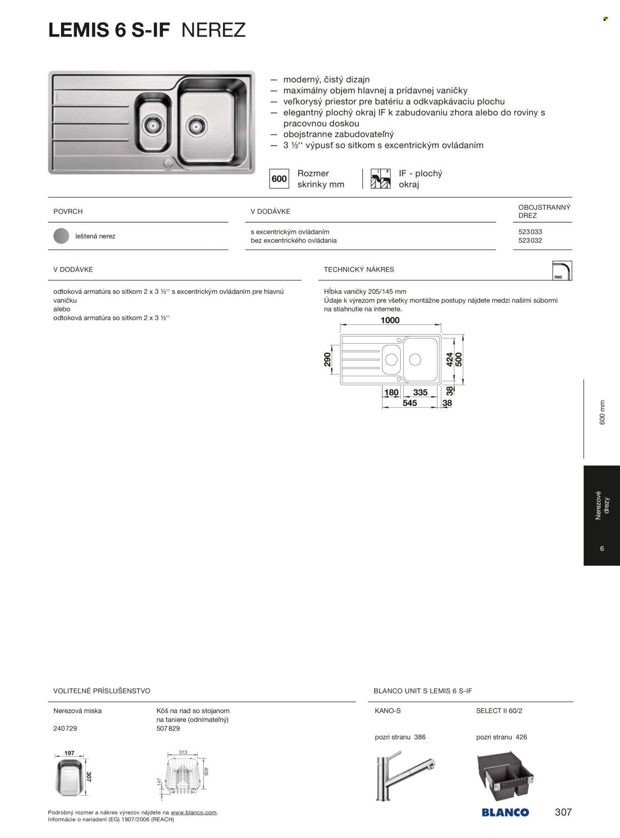 BLANCO leták - Od stredy 1.1.2025 (2025-01-01 - 2025-12-31) | 307